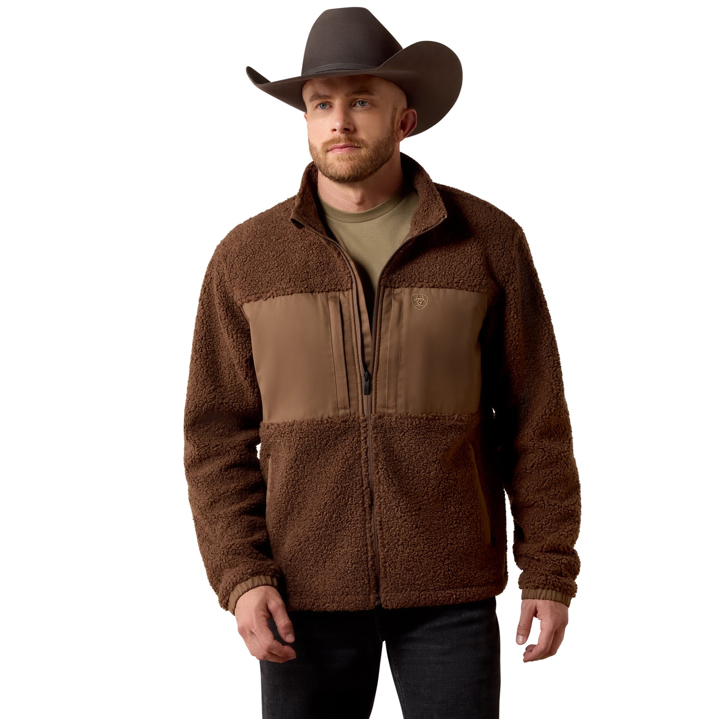Ariat Men's Odessa Rain Drum Sherpa Jacket 10079459