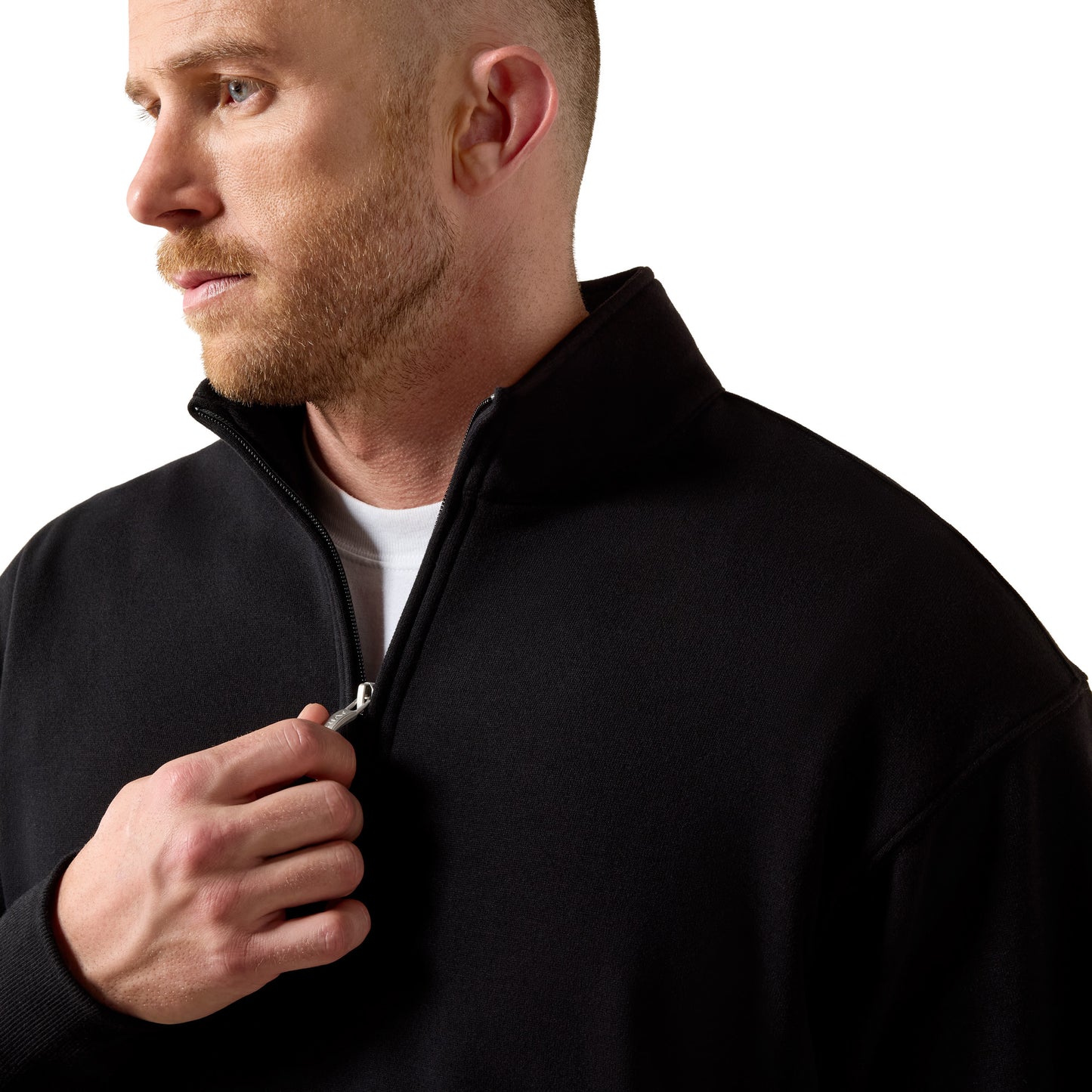 Ariat Men's Black Core 1/4 Zip Sweatshirt 10079479