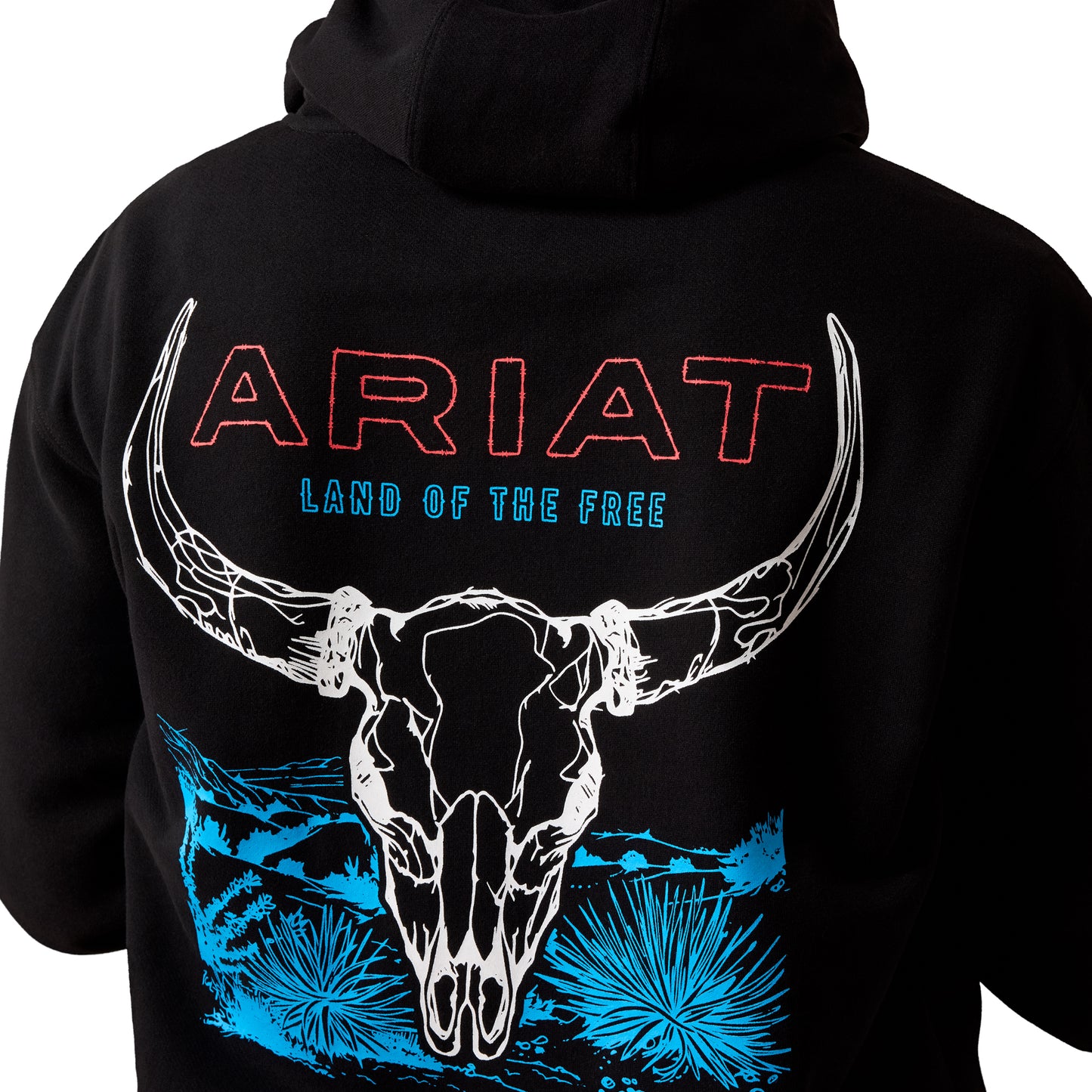 Ariat Men's Black Bison Bureau Hoodie 10079496