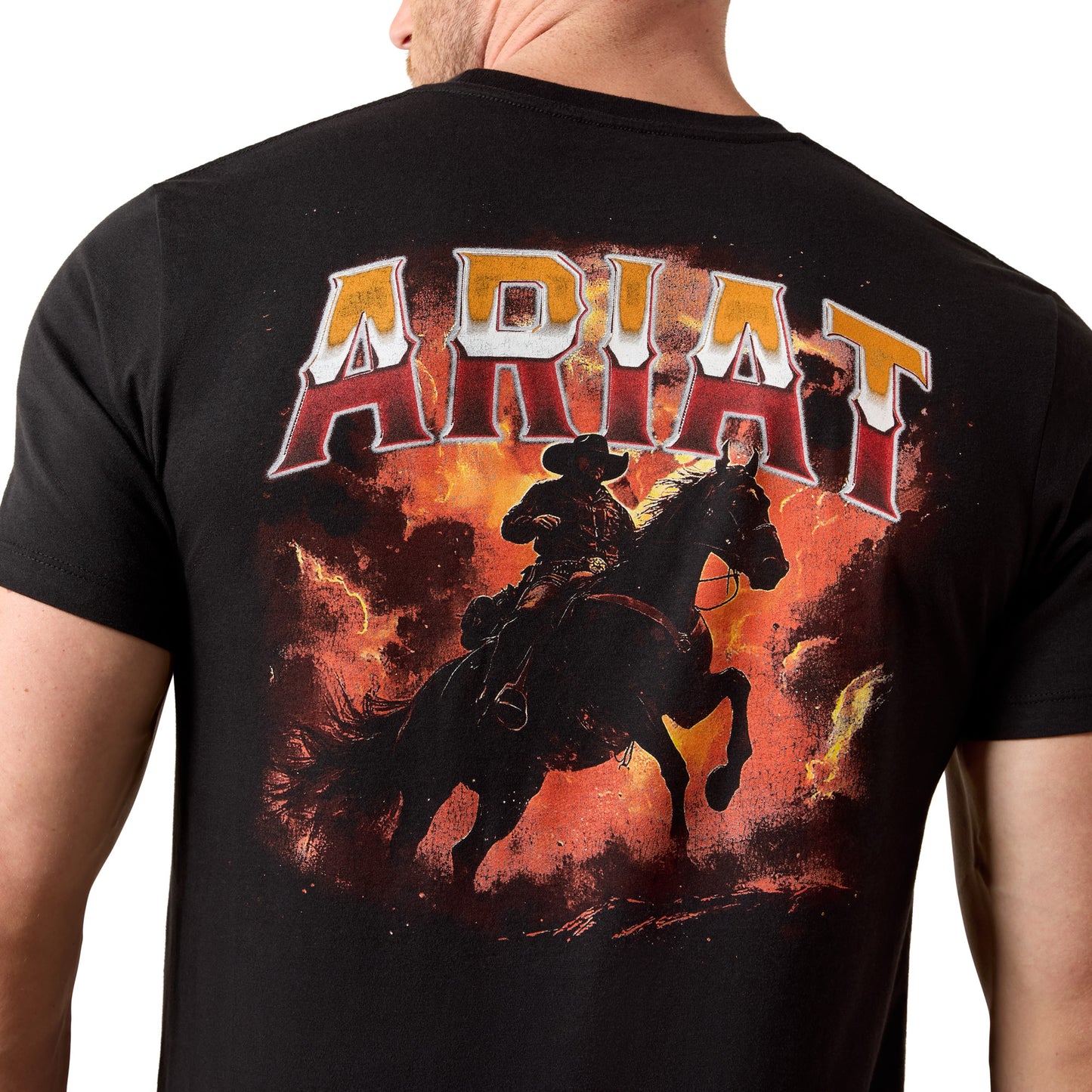 Ariat Men's Country Rock Black Graphic T-Shirt 10079501