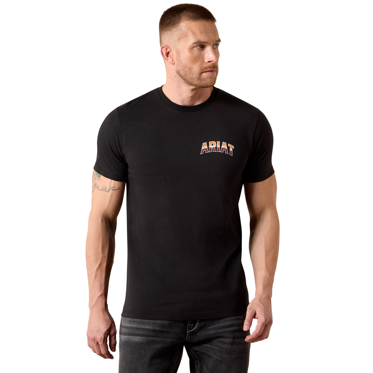 Ariat Men's Country Rock Black Graphic T-Shirt 10079501
