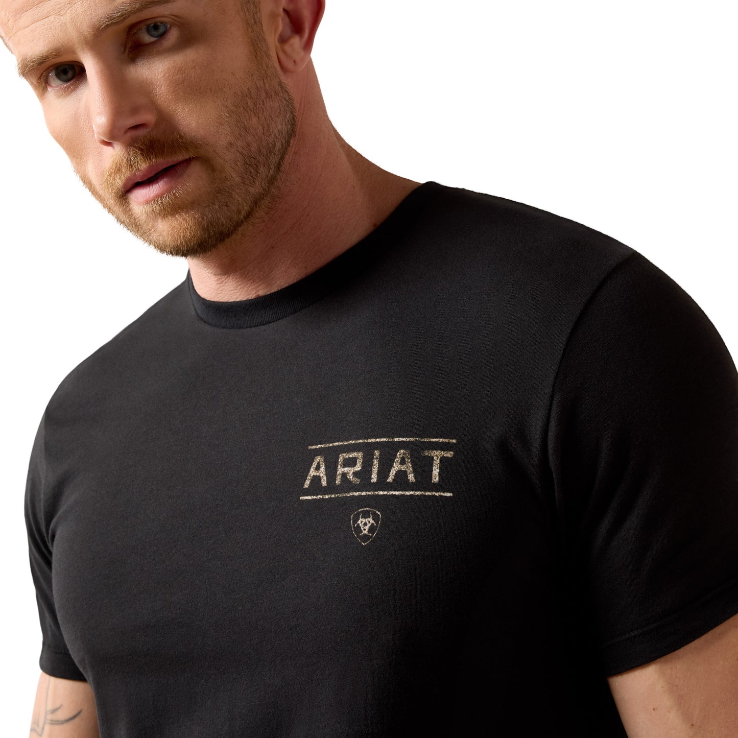 Ariat Men's Monument Caucho Black Graphic T-Shirt 10079502