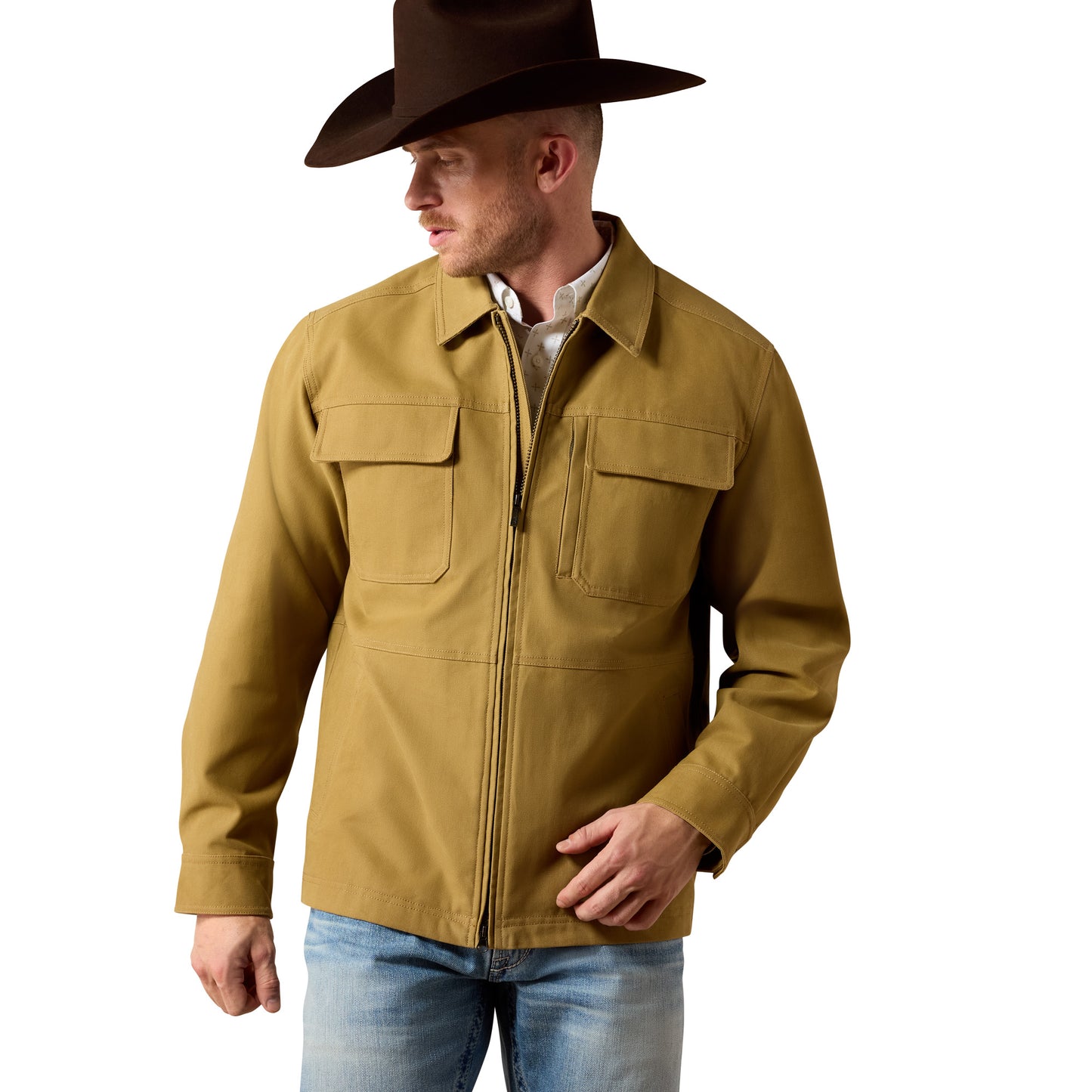 Ariat Men's Antique Bronze Full Zip Barn Jacket 10079555