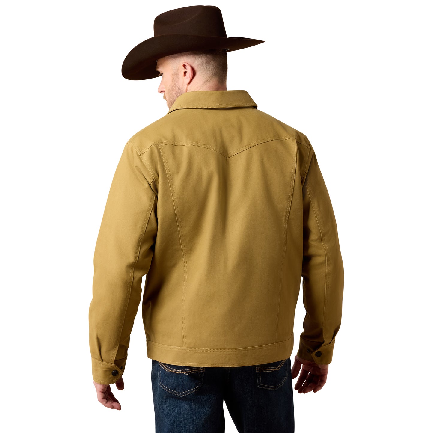 Ariat Men's Canvas Rancher Antique Bronze Trucker Jacket 10079556