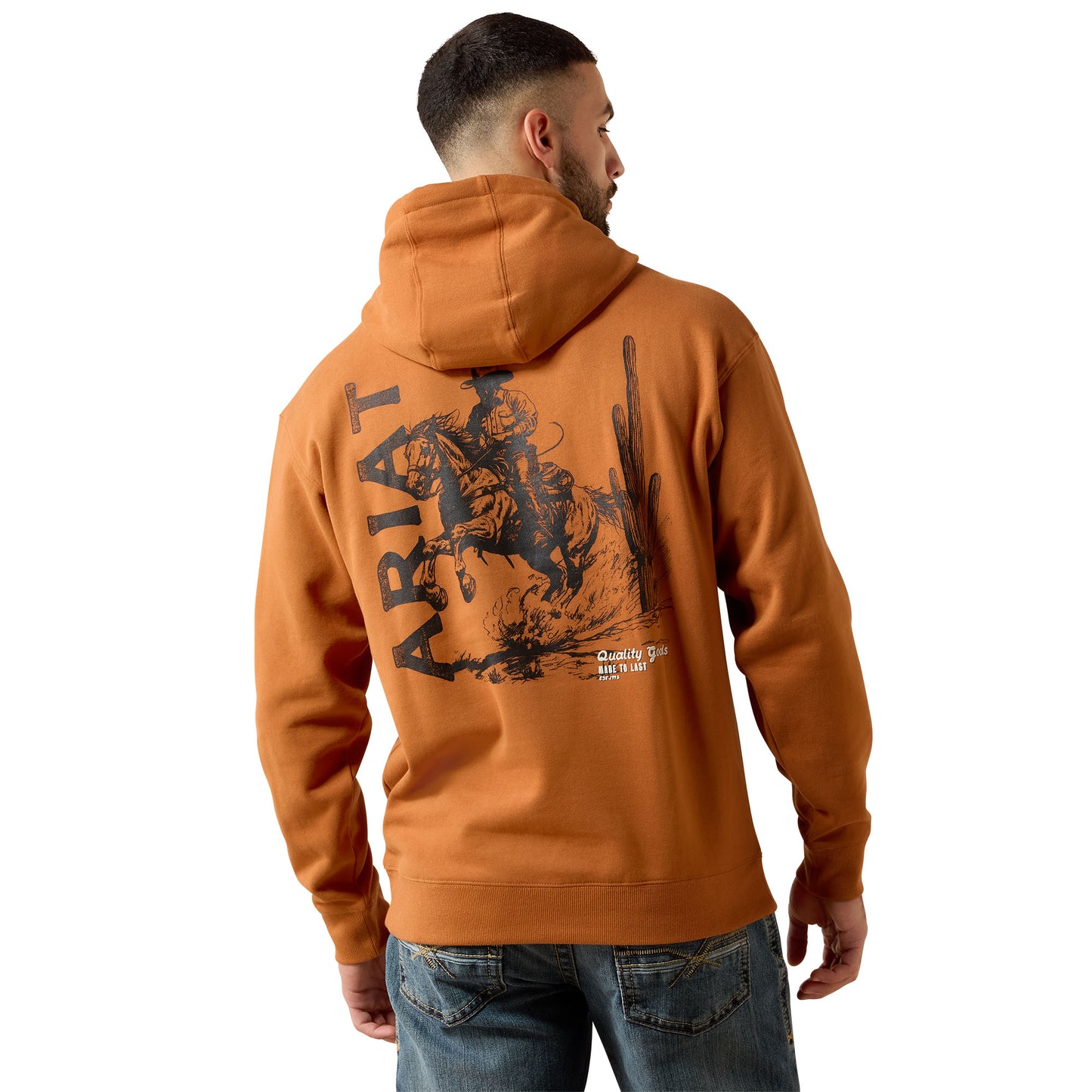 Ariat Men's Cowboy Tough Adobe Hoodie 10079567