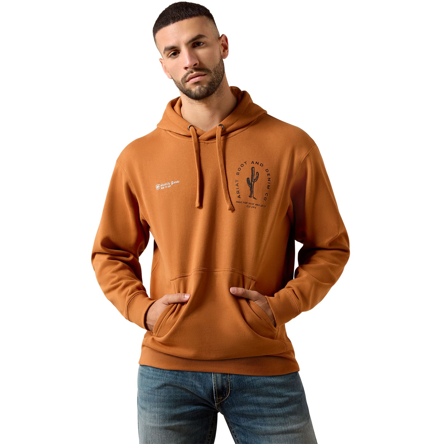 Ariat Men's Cowboy Tough Adobe Hoodie 10079567