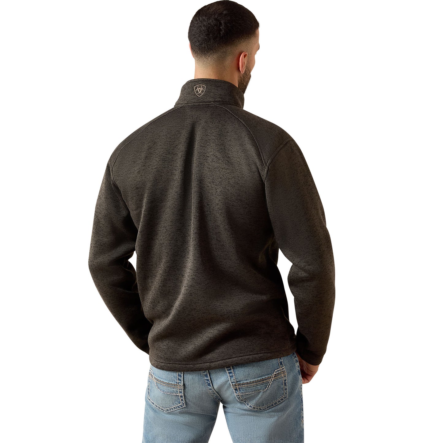 Ariat Men's Caldwell Beluga Full Zip Fleece Sweater 10079580