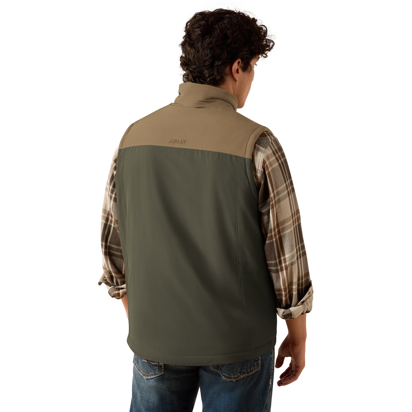 Ariat Men's Pioneer Forest Night StretchShell Vest 10079590