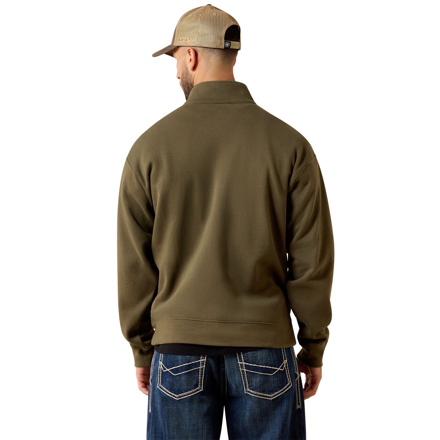 Ariat Men's Grape Leaf Core 1/4 Zip Sweatshirt 10079612