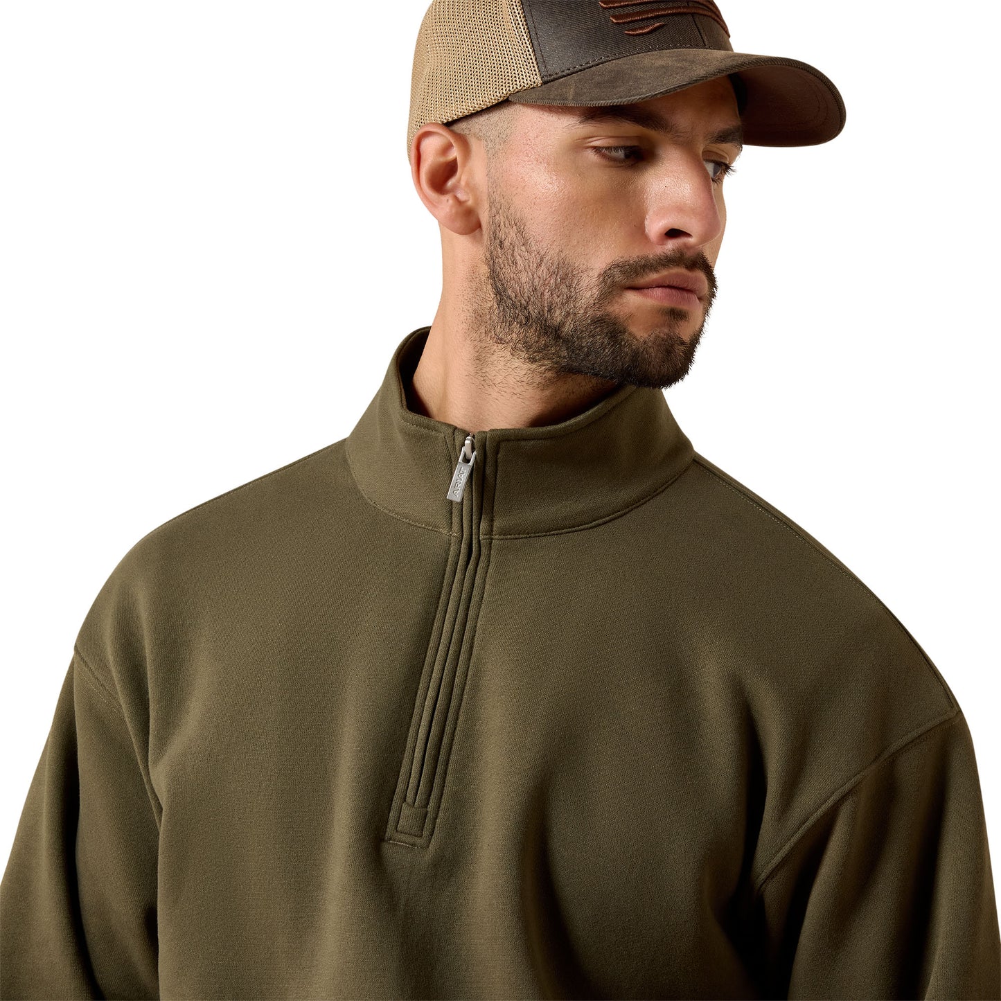Ariat Men's Grape Leaf Core 1/4 Zip Sweatshirt 10079612