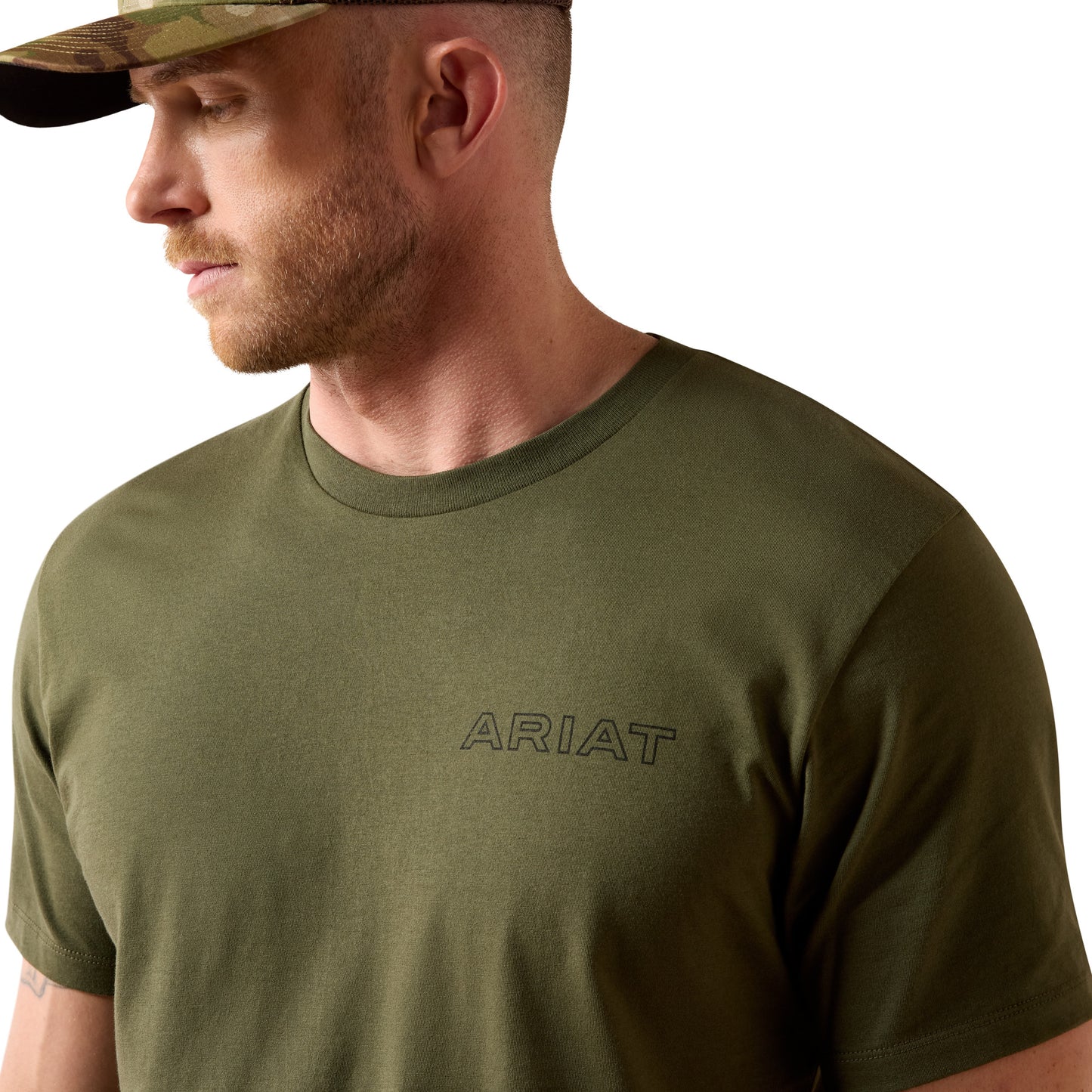 Ariat Men's Rust Serape Shield Grape Leaf Graphic T-Shirt 10079616