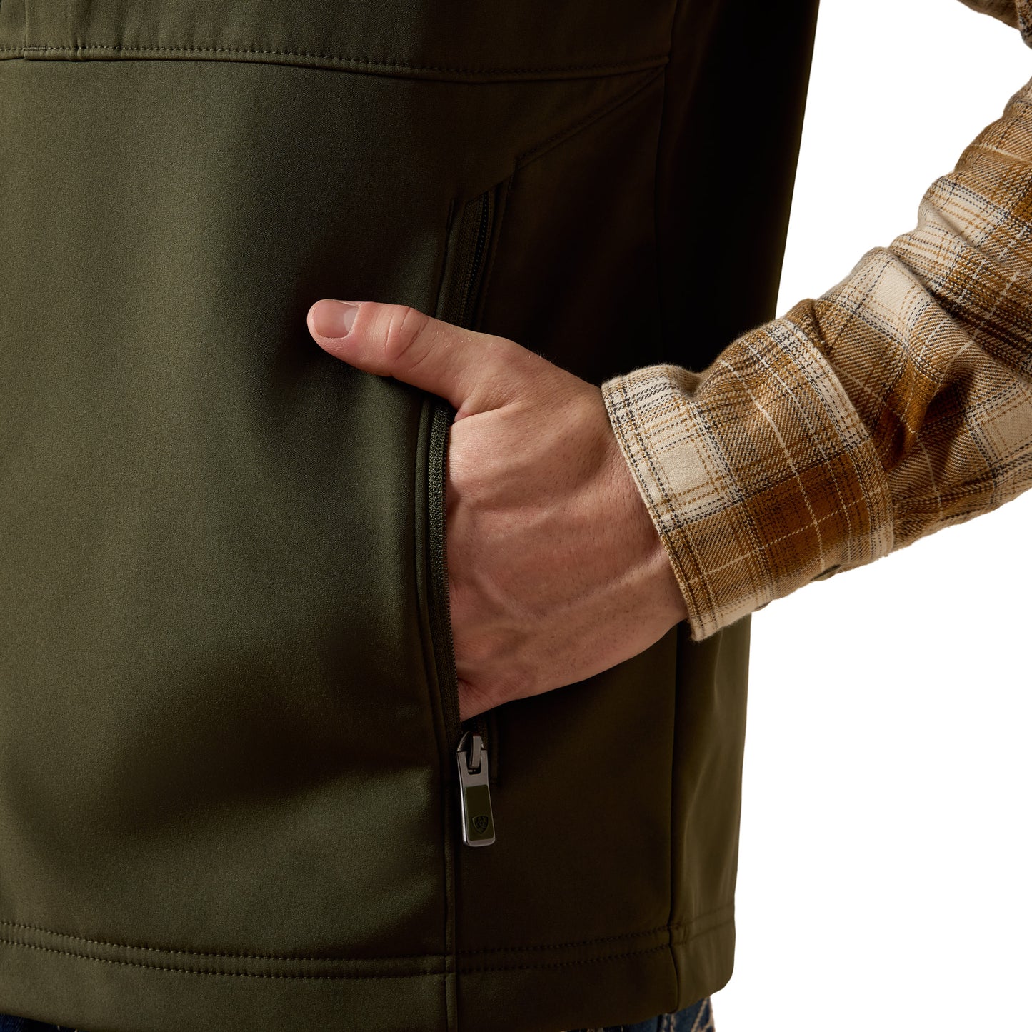 Ariat Men's Vernon Forest Night Softshell Vest 10079625