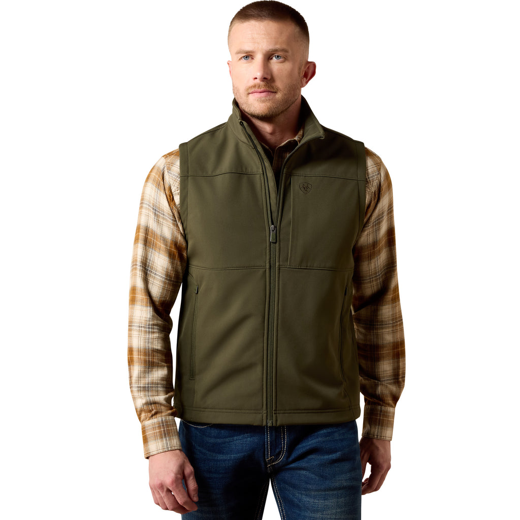 トラブルドウォーター Troubled Waters  Riot Vest ライオットベスト メンズ M Ariat Men's Vernon Forest Night Softshell Vest 10079625