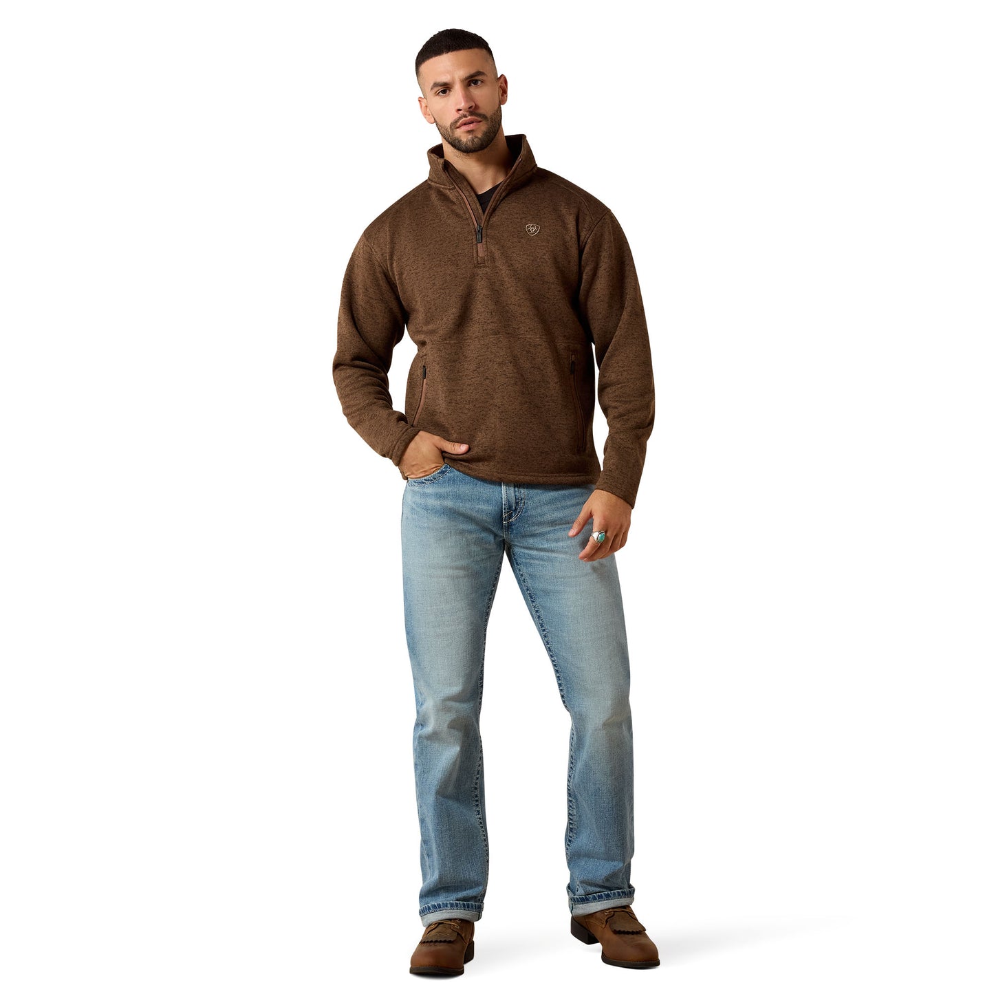 Ariat Men's Caldwell Carafe 1/4 Zip Sweater 10079644