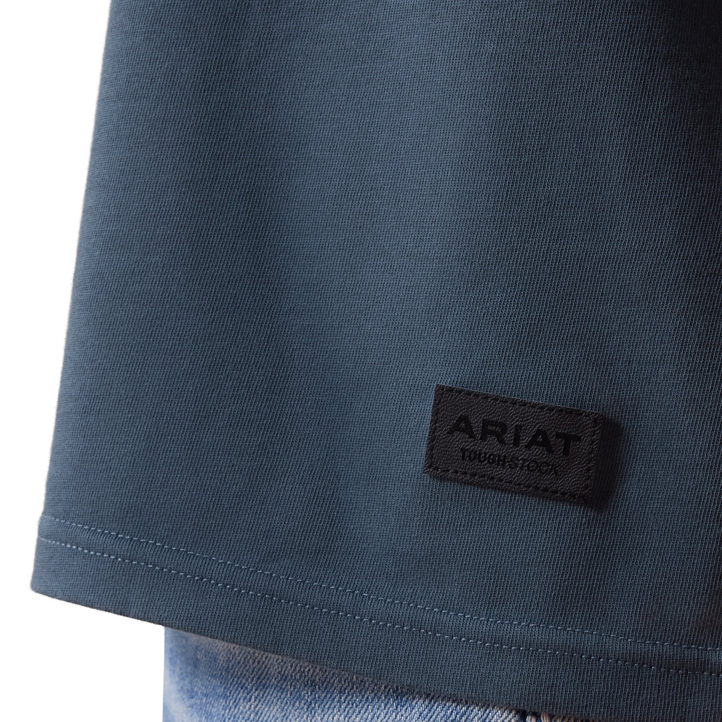 Ariat Men's Apex Freedom Eagle Dark Slate ToughStock Boxy T-Shirt 10079645