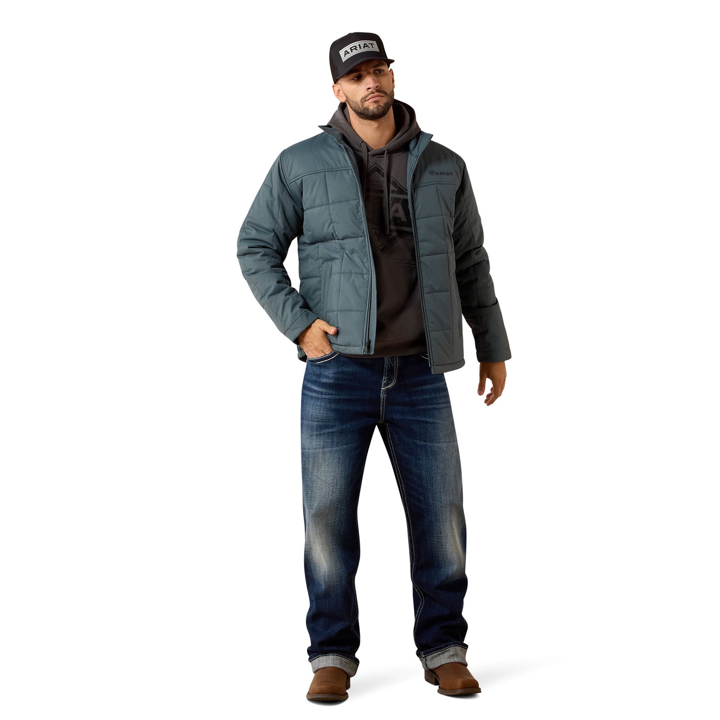 Ariat Men's Crius Dark Slate Insulated Jacket 10079646