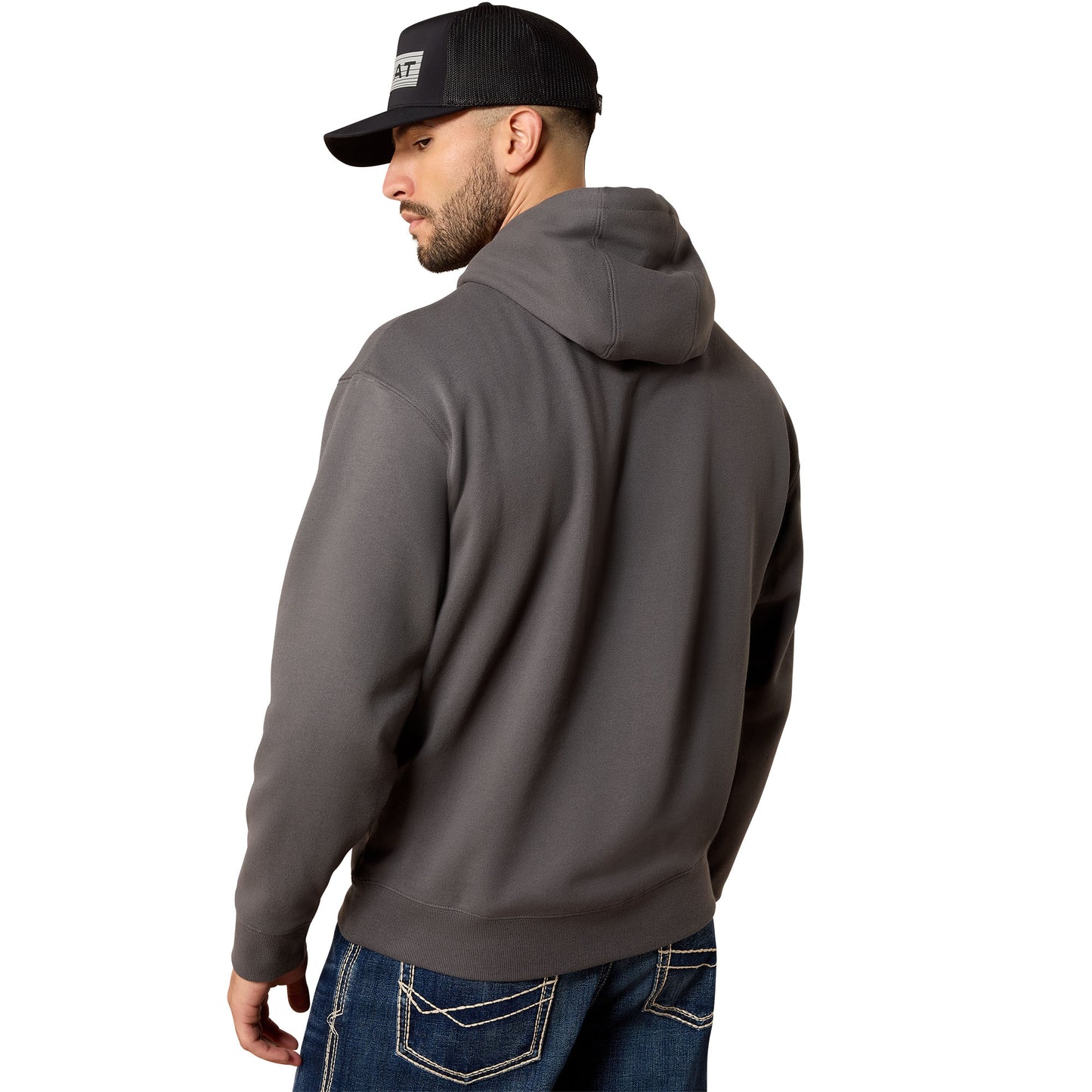 Ariat Men's Leather Diamond Dark Shadow Hoodie 10079648