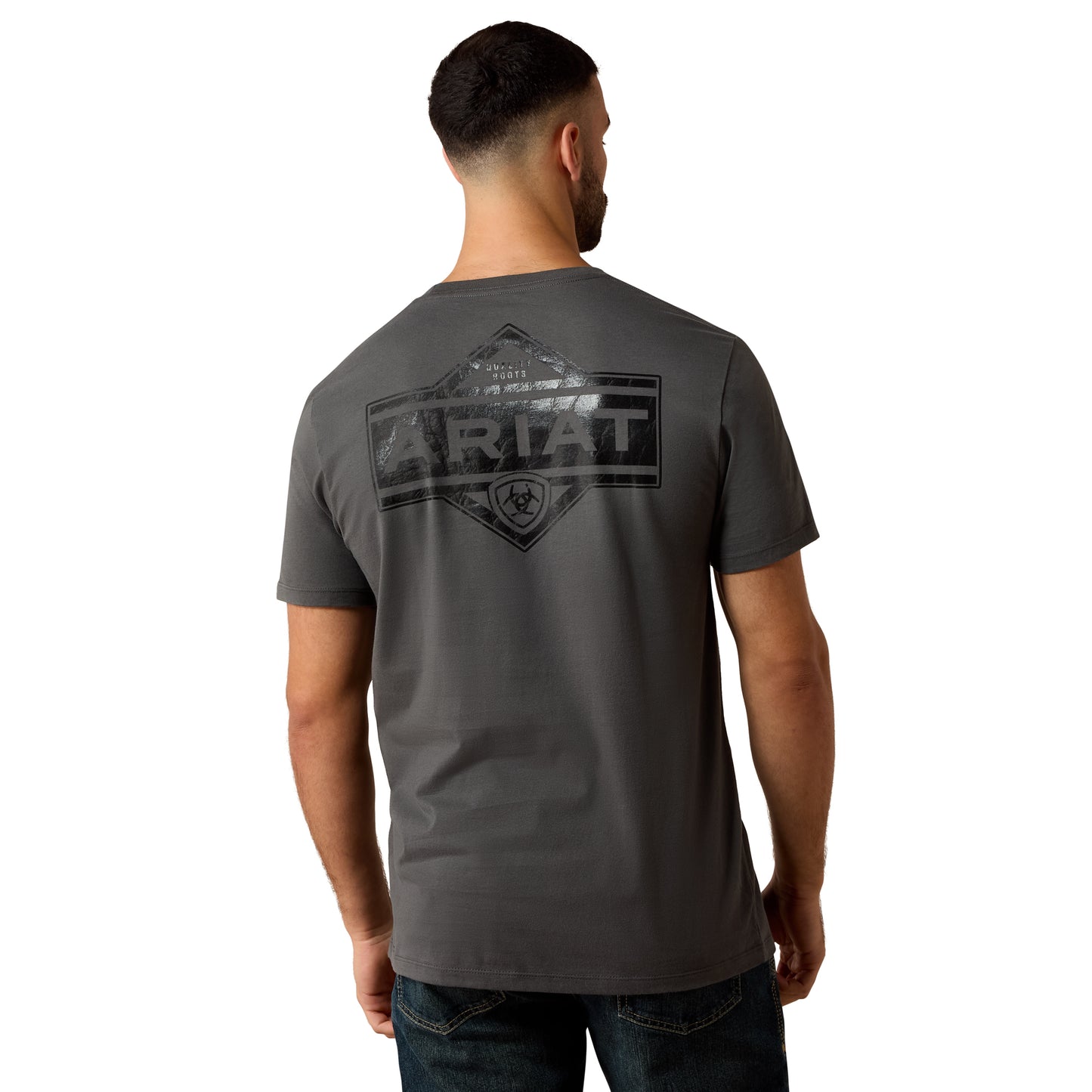 Ariat Men's Leather Diamond Dark Shadow T-Shirt 10079649