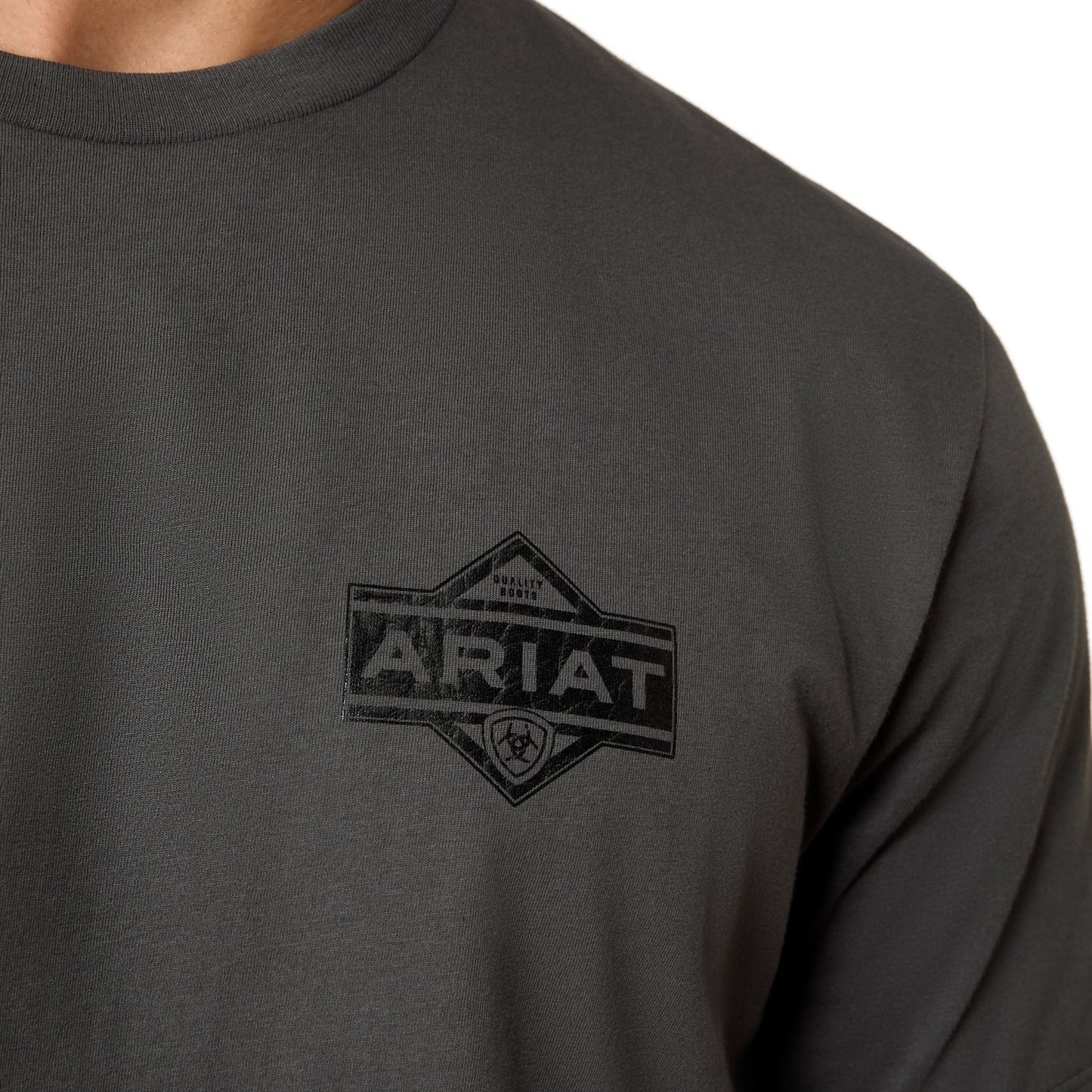 Ariat Men's Leather Diamond Dark Shadow T-Shirt 10079649