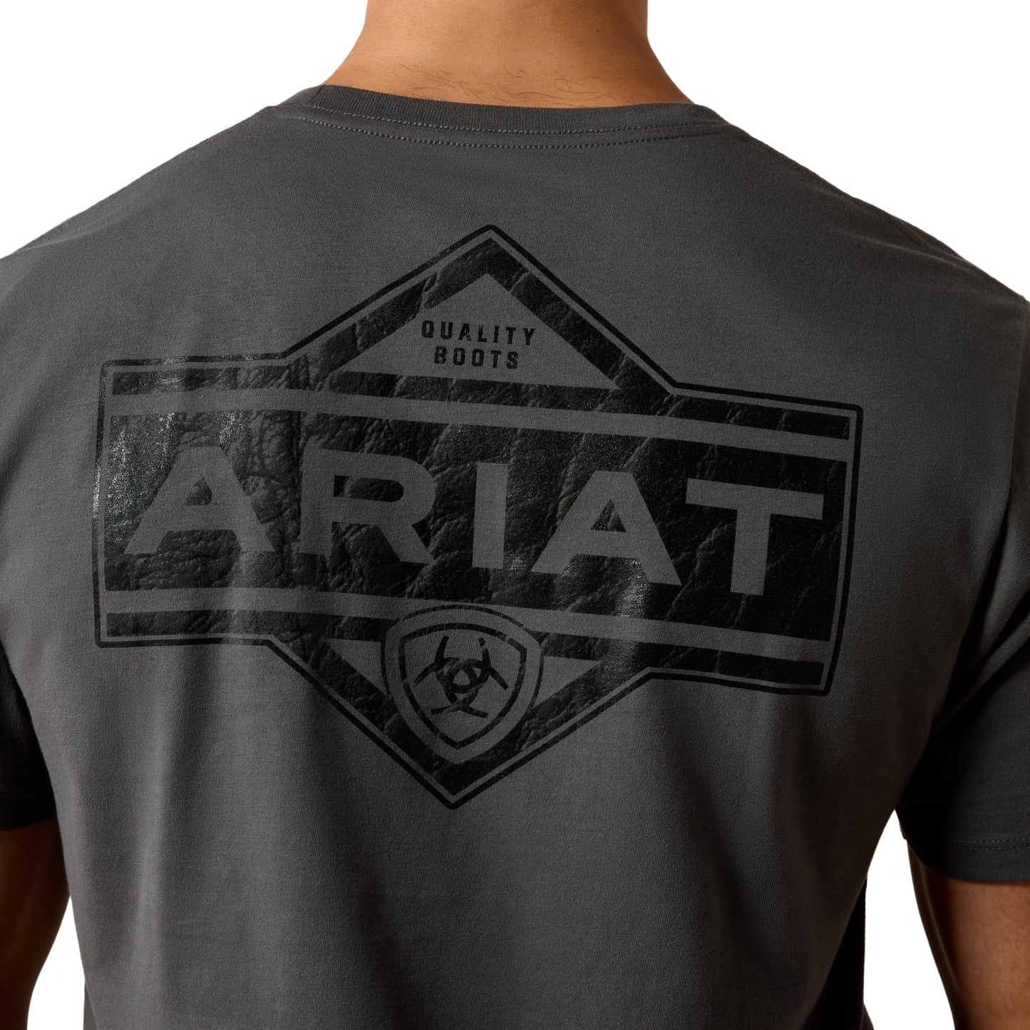 Ariat Men's Leather Diamond Dark Shadow T-Shirt 10079649
