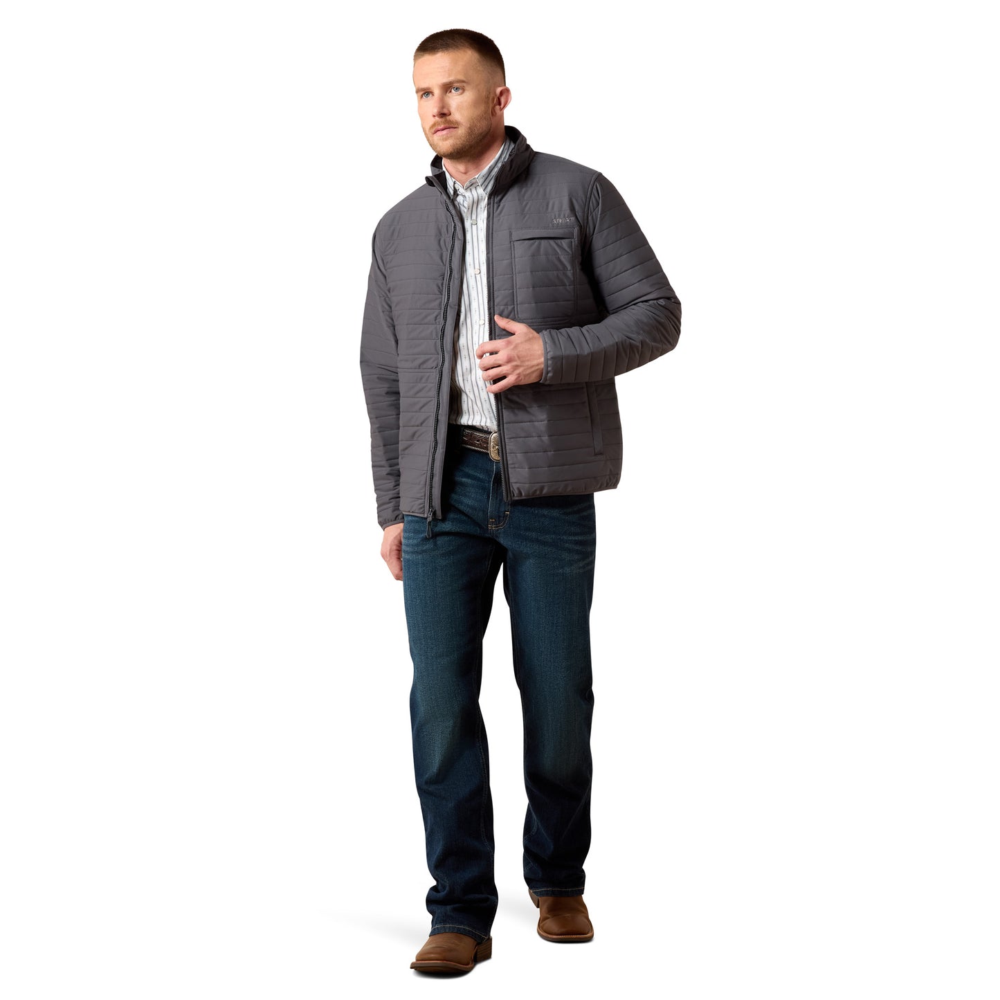 Ariat Men's Wylie Iron Gate Full Zip Jacket 10079867