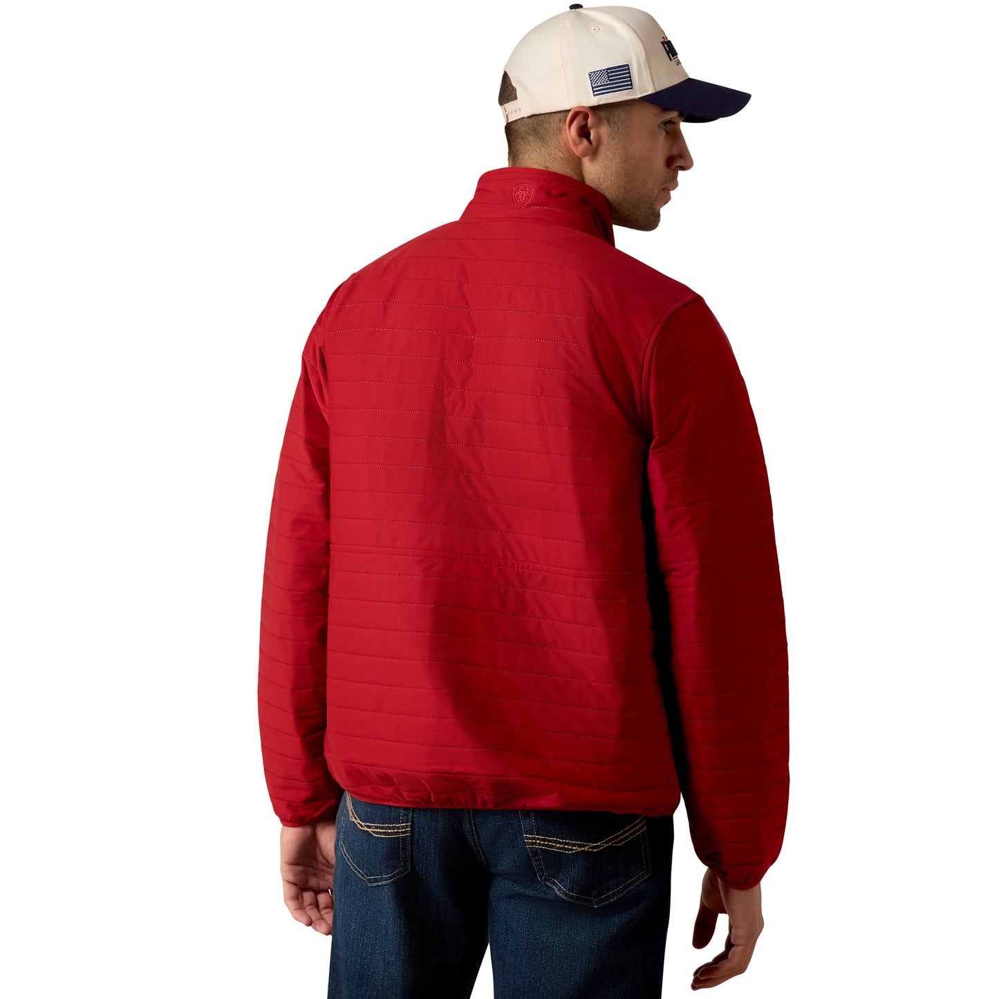 Ariat Men's Wylie Red Dalia Full Zip Jacket 10079871