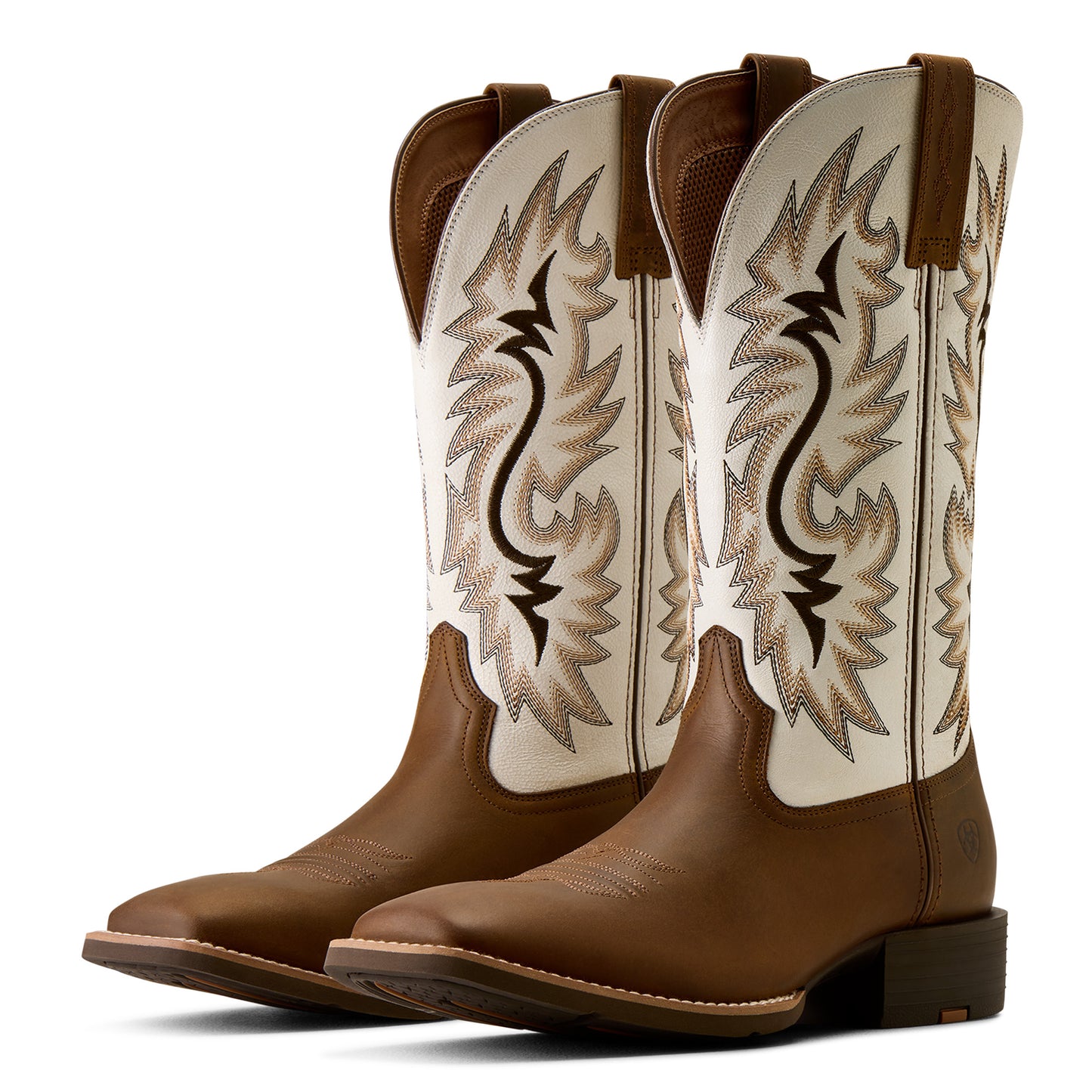 Ariat Men's Sport Colter Distressed Brown Wide Square Toe Cowboy Boot 10080267