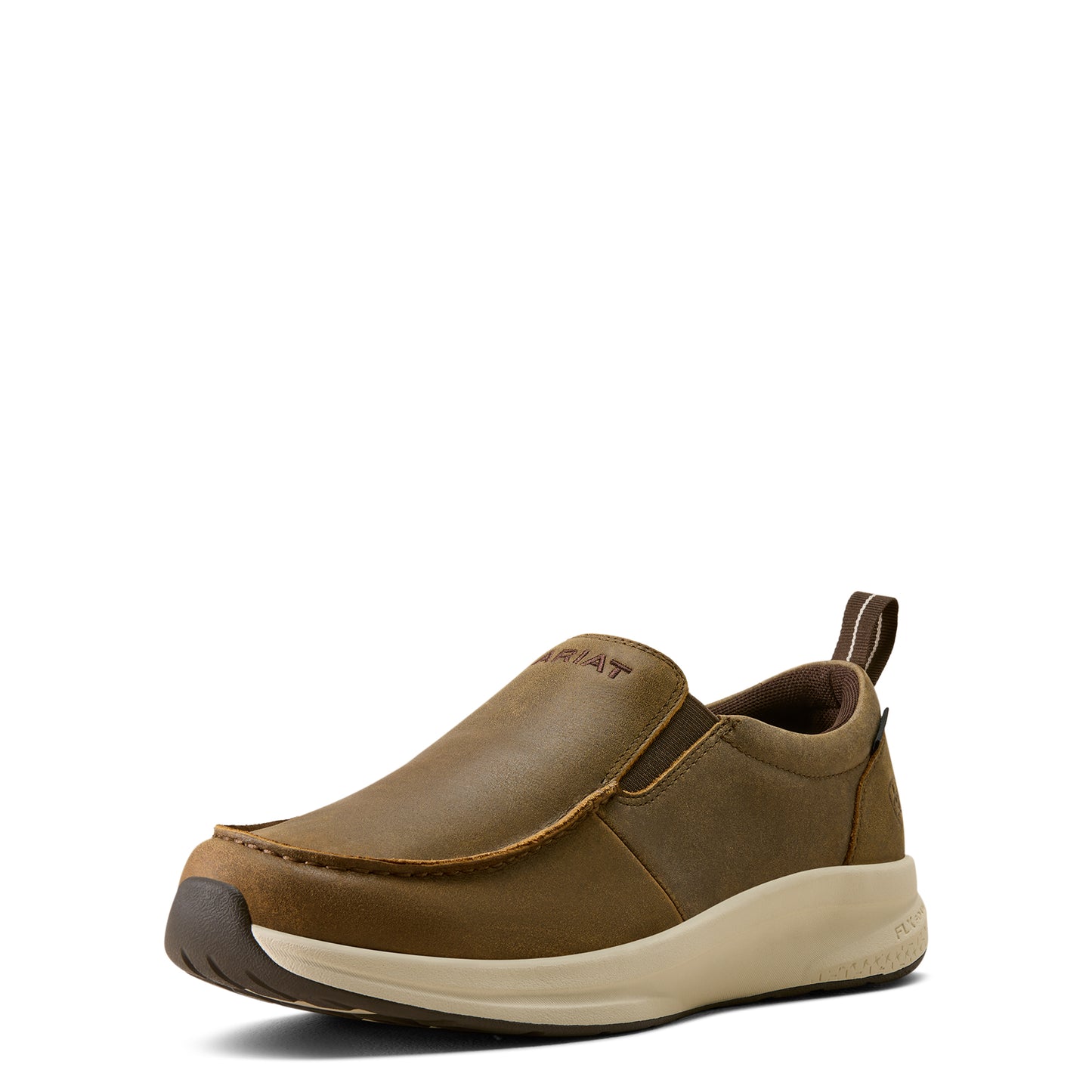 Ariat Men's Buckeye Brown Bomber Slip On Waterproof Shoe 10080275