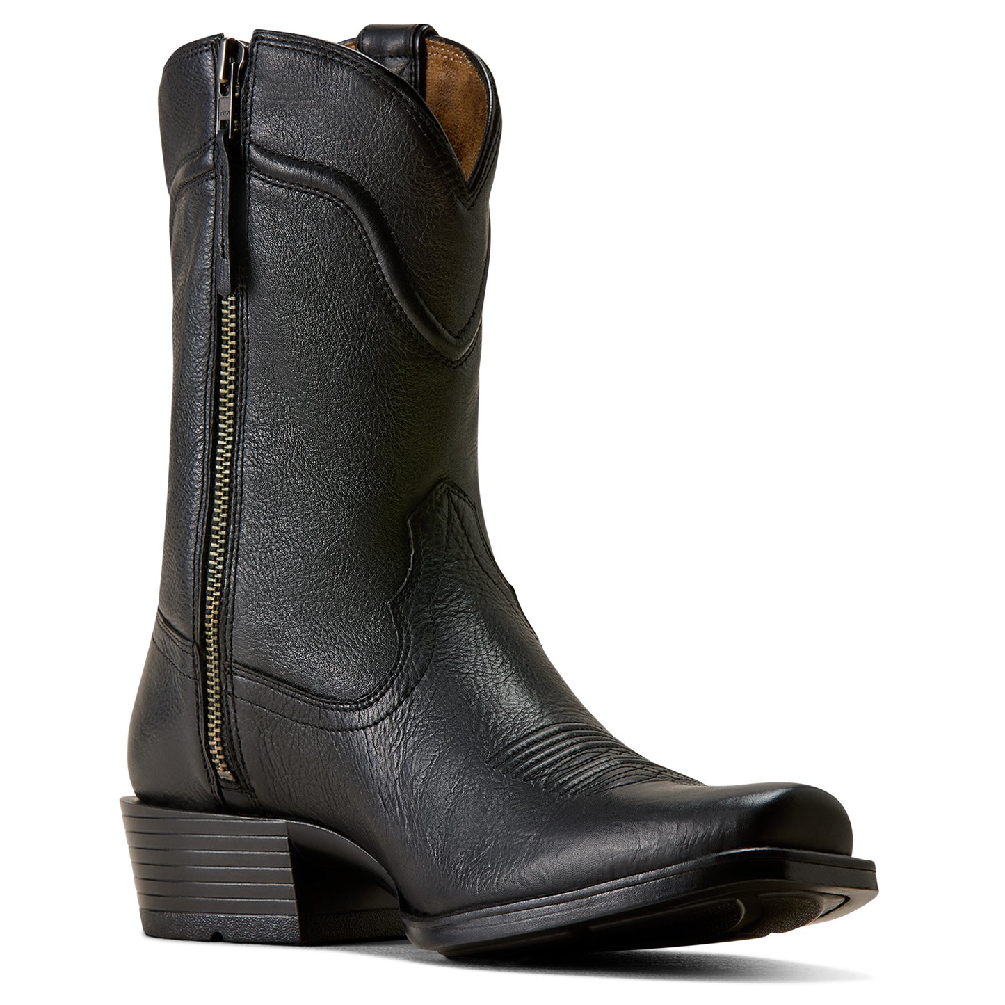 Ariat Men's Oliver Eclipse Black Narrow Cutter Toe Western Boot 10080290