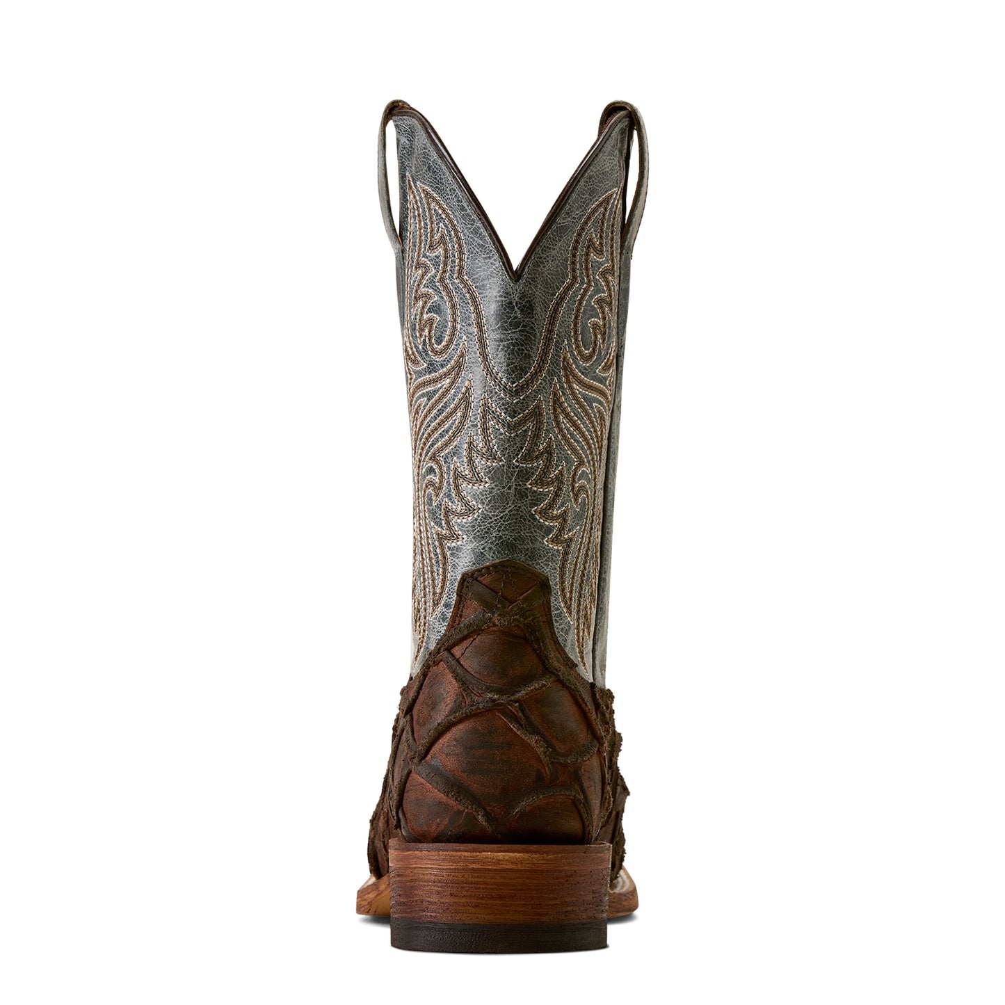 Ariat Men's Riverside Chocolate Bass Print Western Boot 10080345