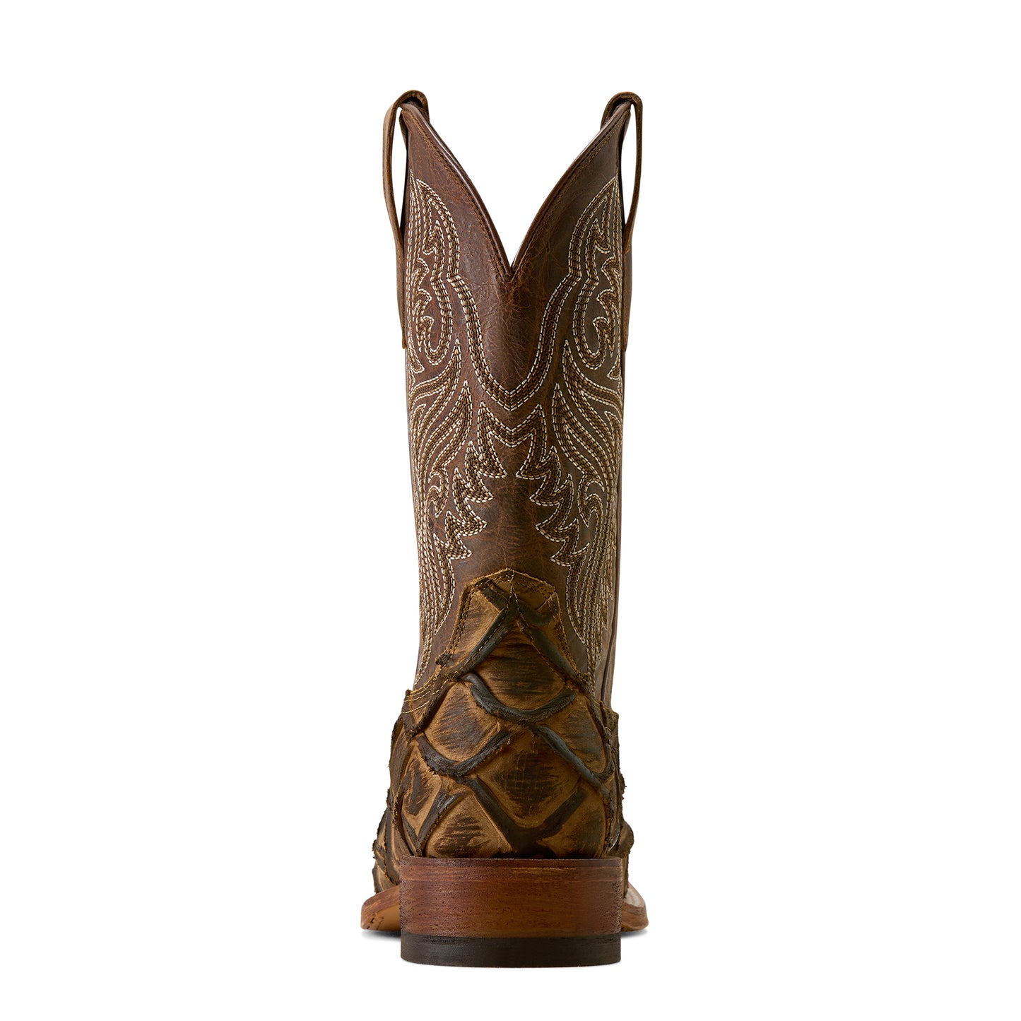 Ariat Men's Riverside Tan Bass Print Western Boot 10080347