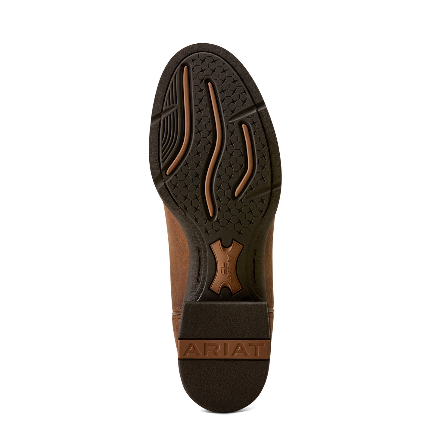 Ariat Men's Sport Stockman Buff Tan U Toe Cowboy Boot 10080533
