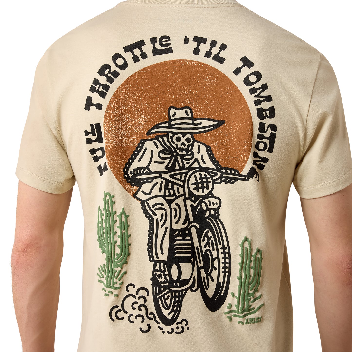 Ariat Men's Full Throttle Natural T-Shirt 10080590