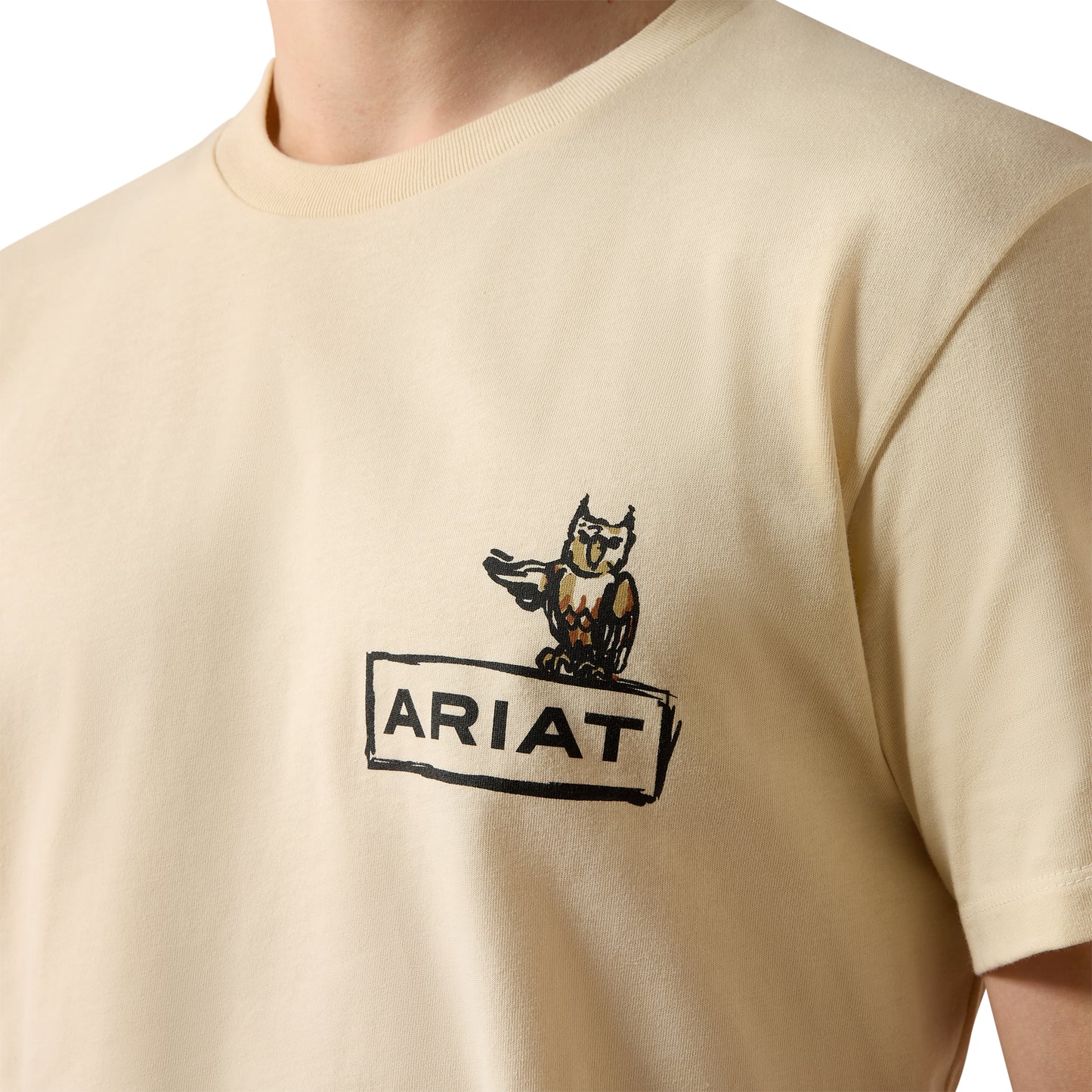 Ariat Men's Sleepy Canyon Wood Ash T-Shirt 10080618