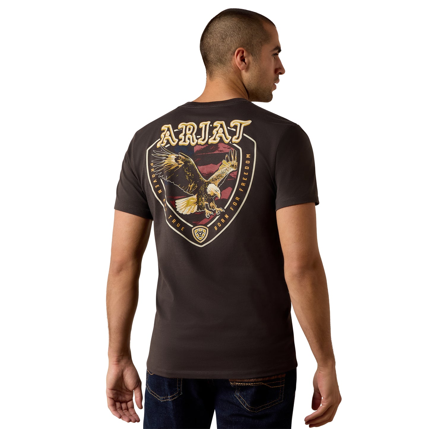 Ariat Men's American Talon Vintage Black T-Shirt 10080627
