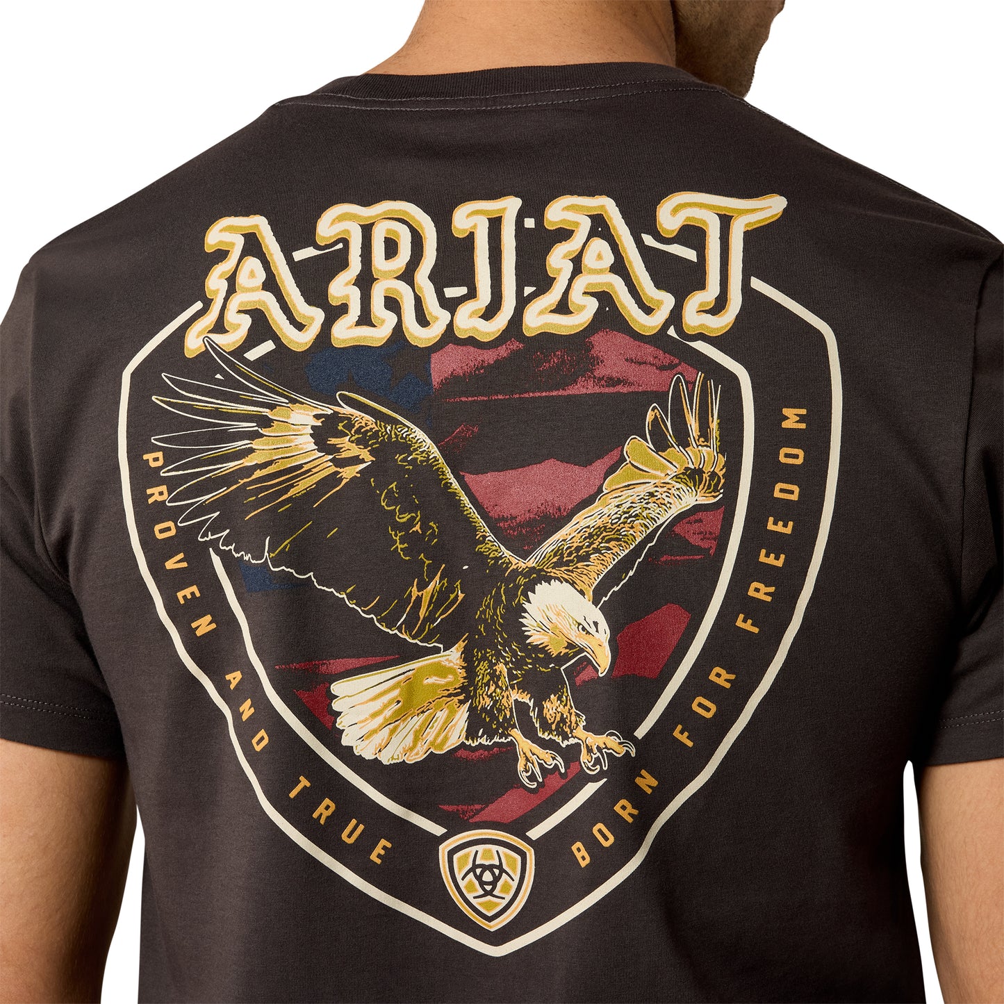 Ariat Men's American Talon Vintage Black T-Shirt 10080627