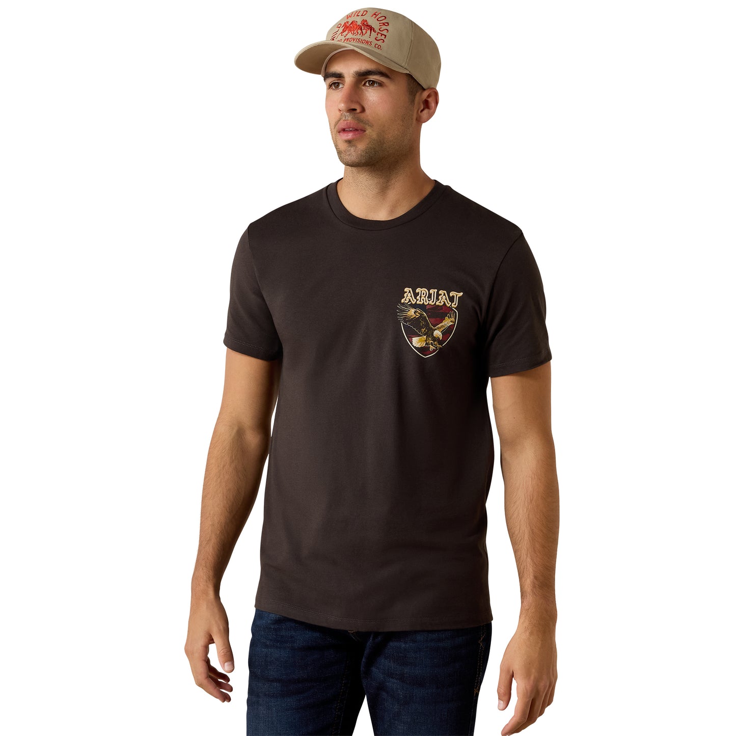 Ariat Men's American Talon Vintage Black T-Shirt 10080627
