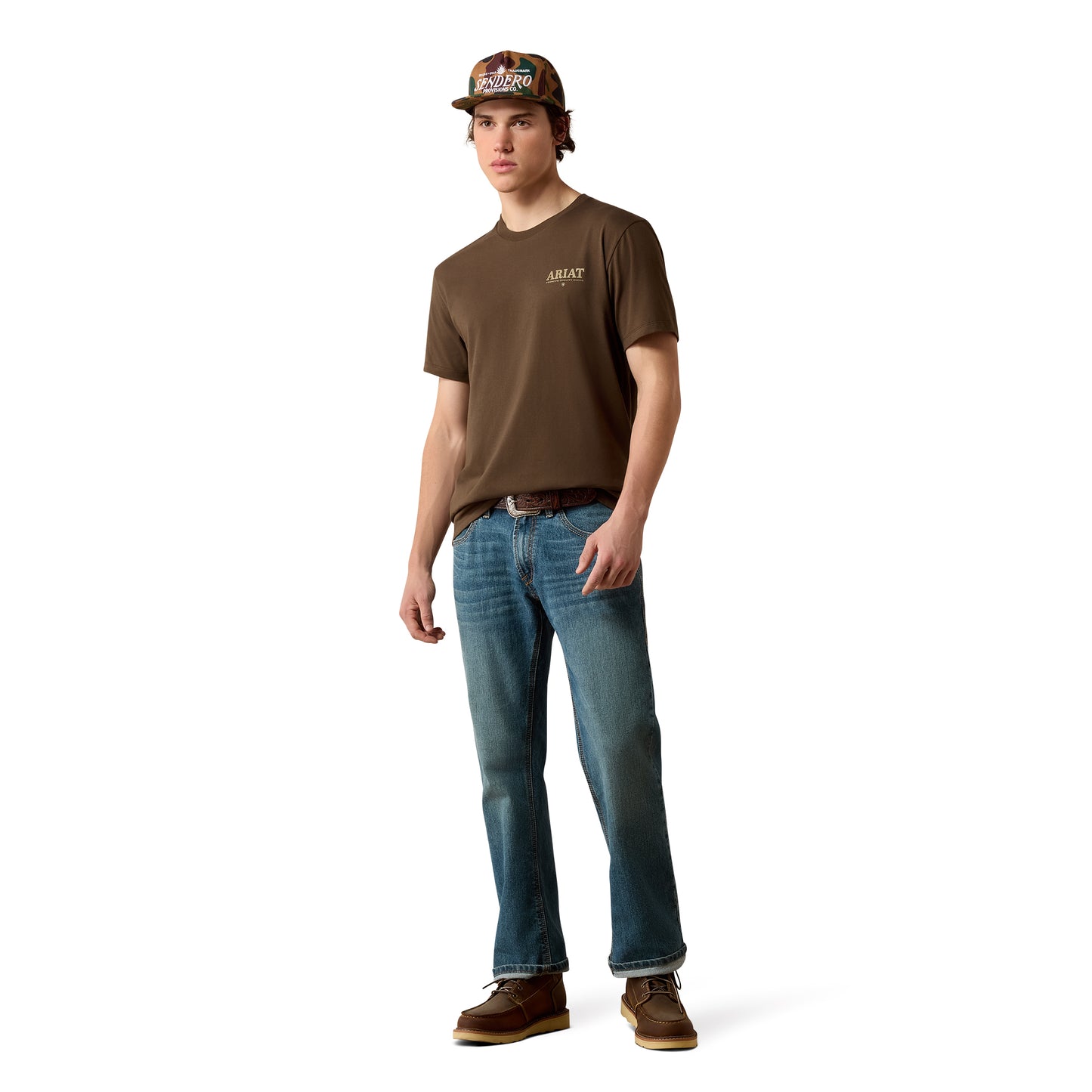 Ariat Men's Mountain Bull Turkish Coffee T-Shirt 10080633