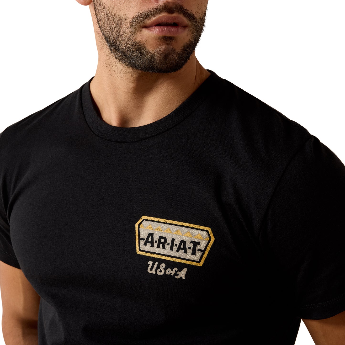Ariat Men's Frontier Crafted Black T-Shirt 10080684