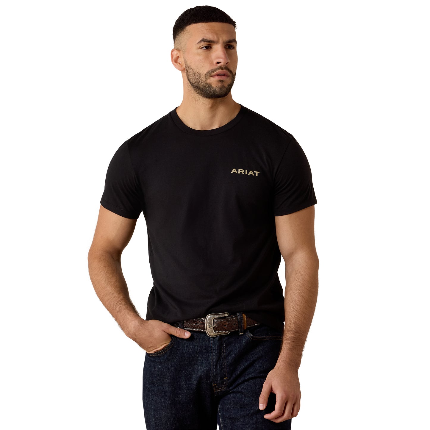 Ariat Men's Cojiba Serape Black T-Shirt 10080685