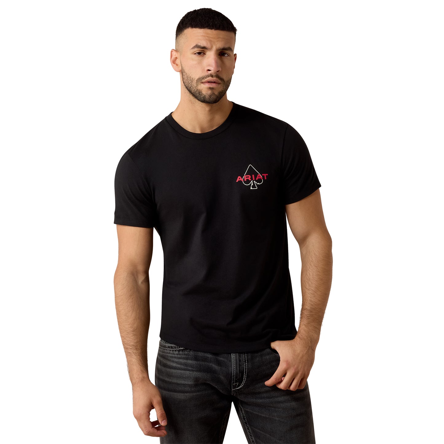 Ariat Men's Ranch Royalty Black T-Shirt 10080686