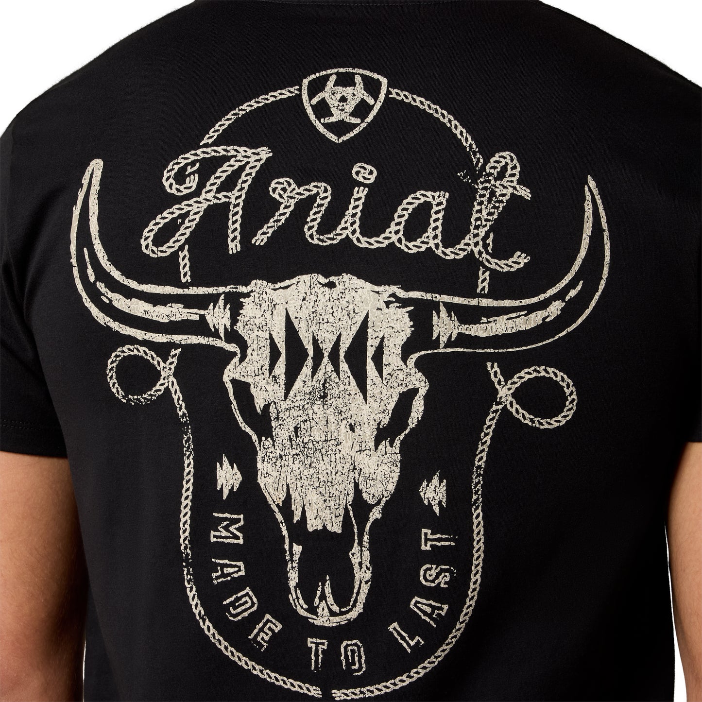 Ariat Men's Roughstock Cattle Black T-Shirt 10080688