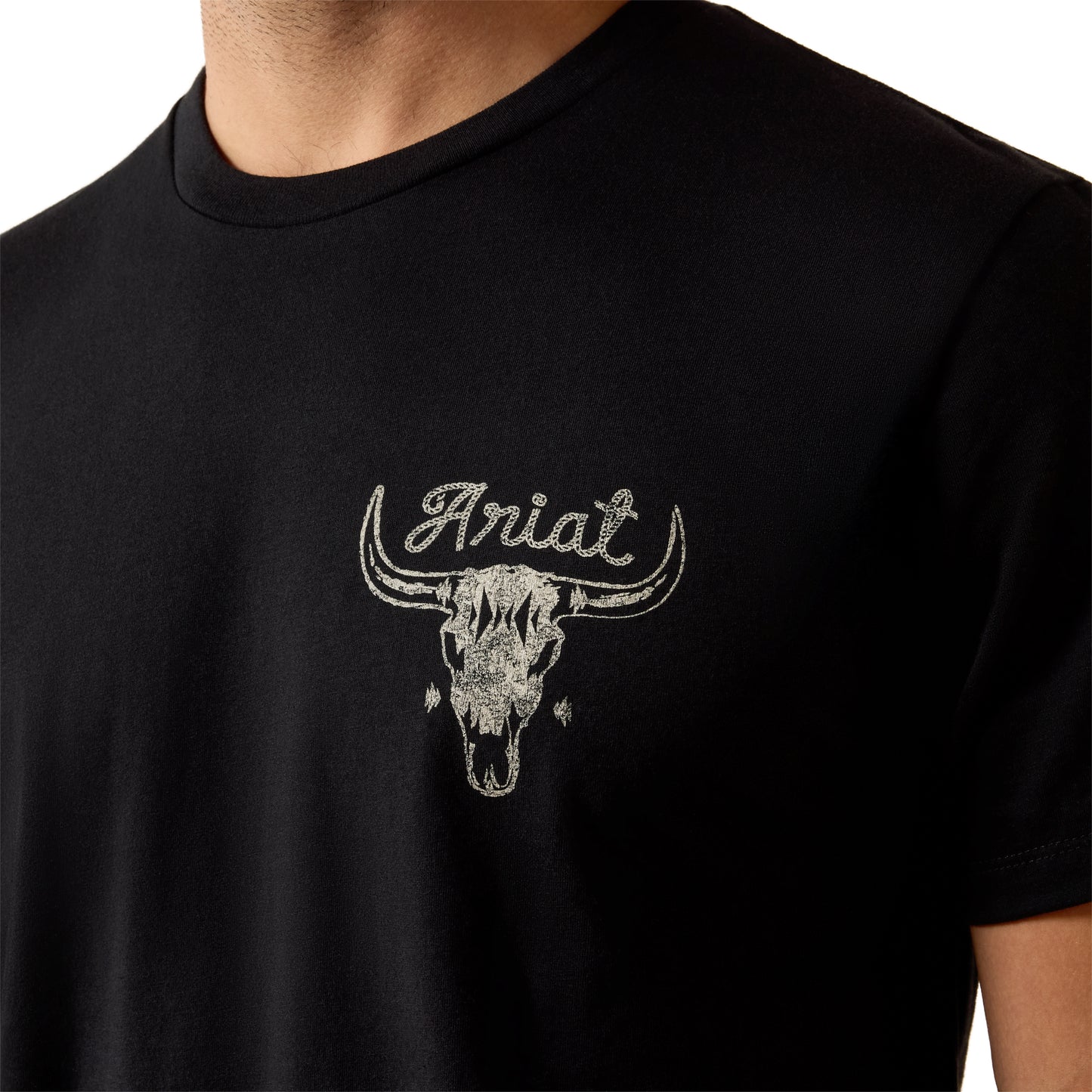 Ariat Men's Roughstock Cattle Black T-Shirt 10080688