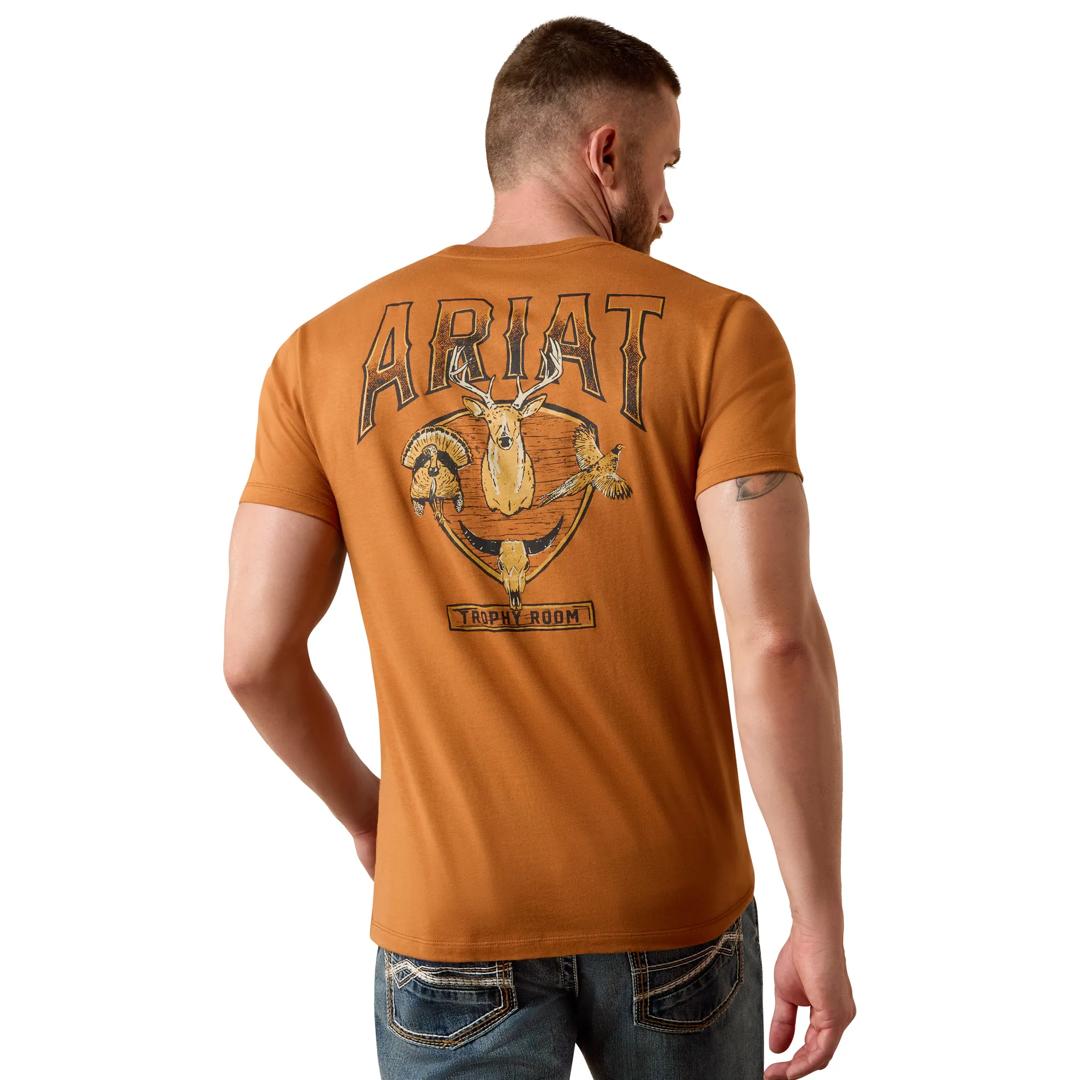 Ariat Men's Trophy Room Adobe T-Shirt 10080701 back