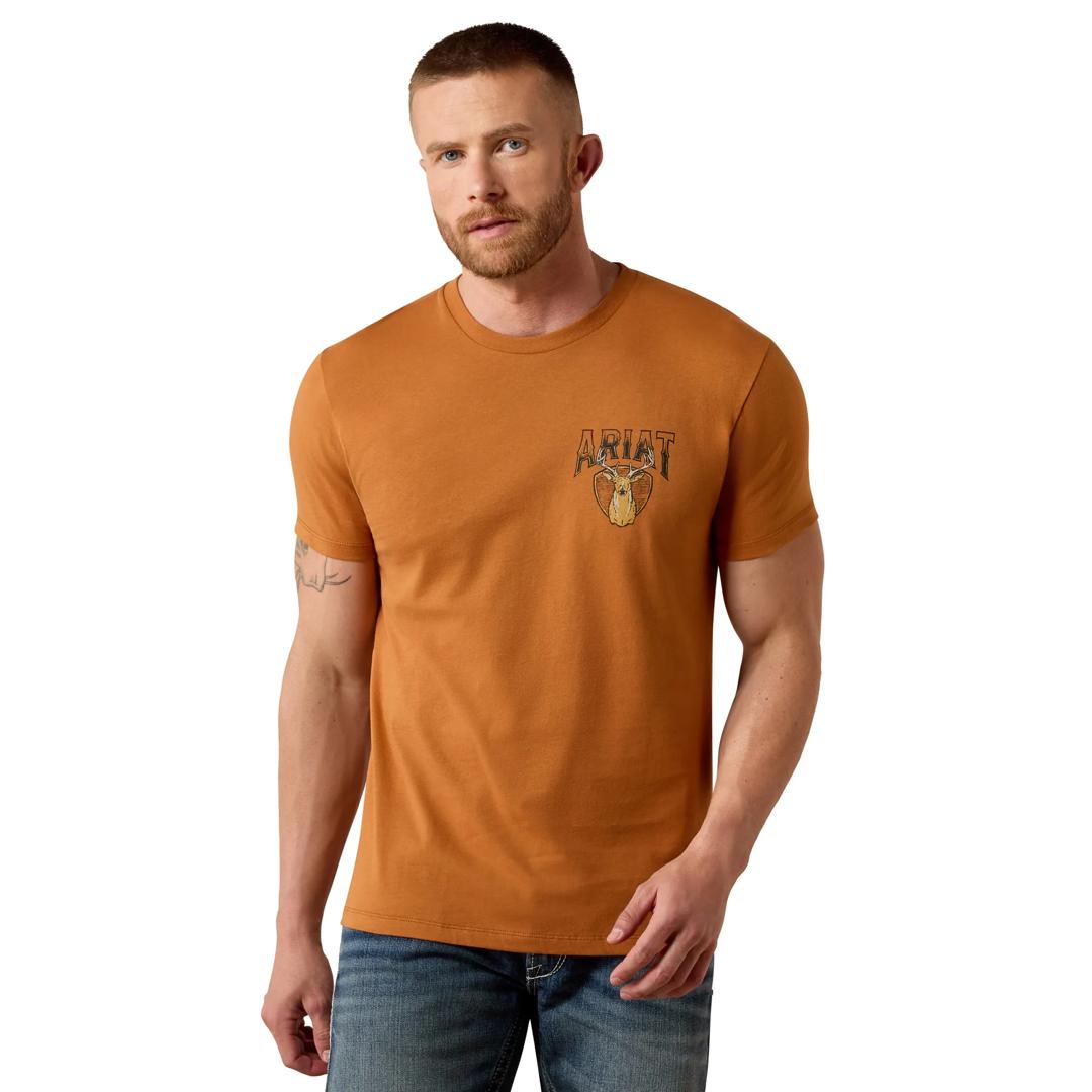 Ariat Men's Trophy Room Adobe T-Shirt 10080701 front