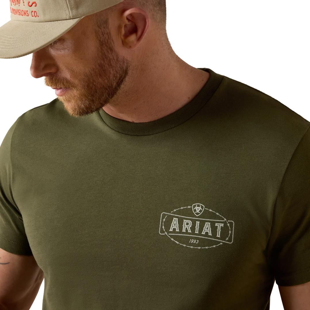 Ariat Men's Outlaw Heritage Grape Leaf T-Shirt 10080703 detail02