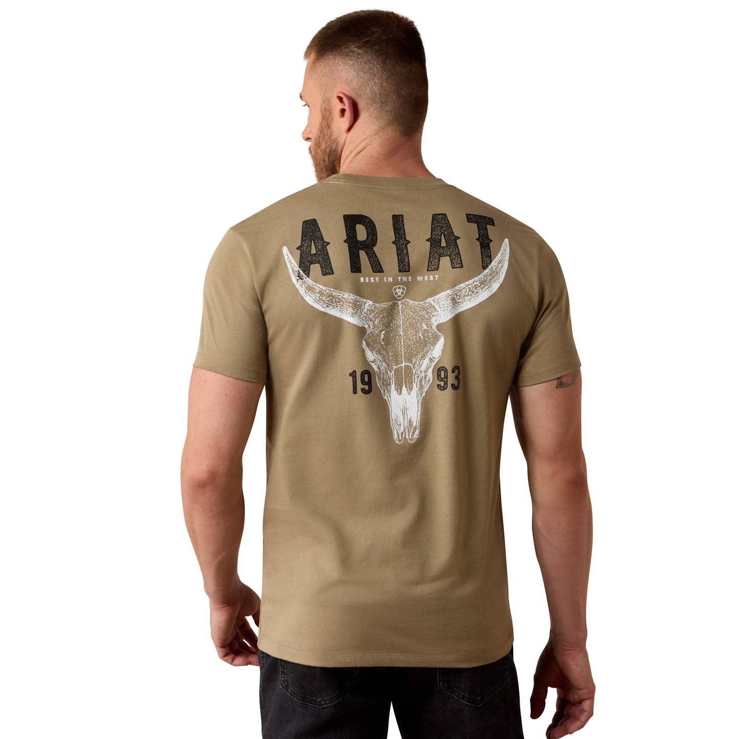 Ariat Men's Best Longhorn Fallen Rock T-Shirt 10080708