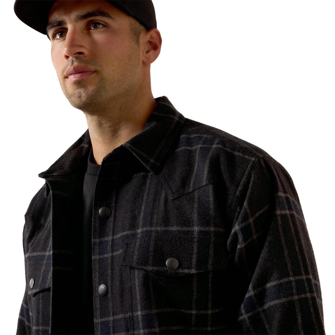 Ariat Men's Retro Charcoal Shirt Jacket 10080731 detail01