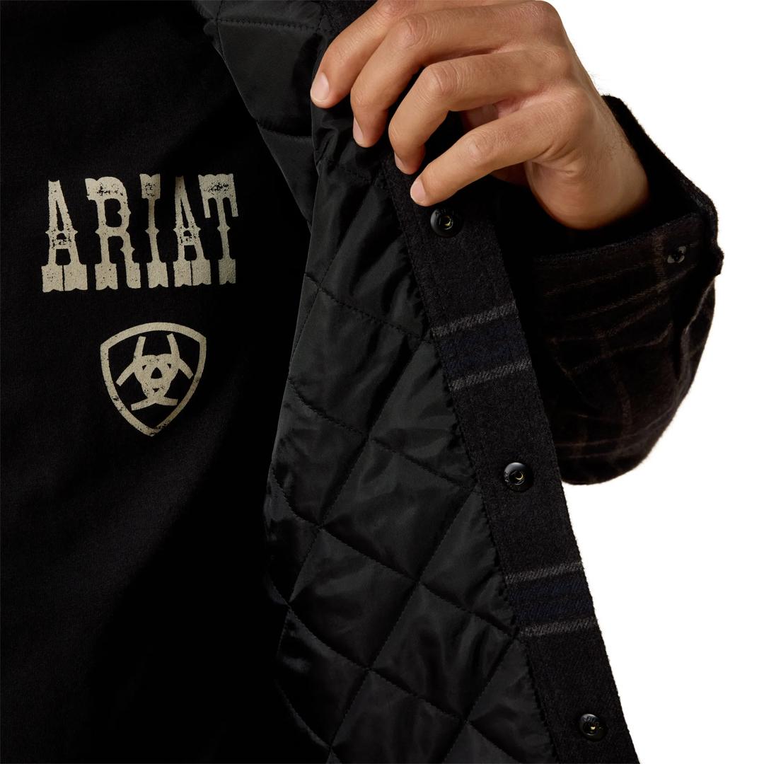 Ariat Men's Retro Charcoal Shirt Jacket 10080731 detail02