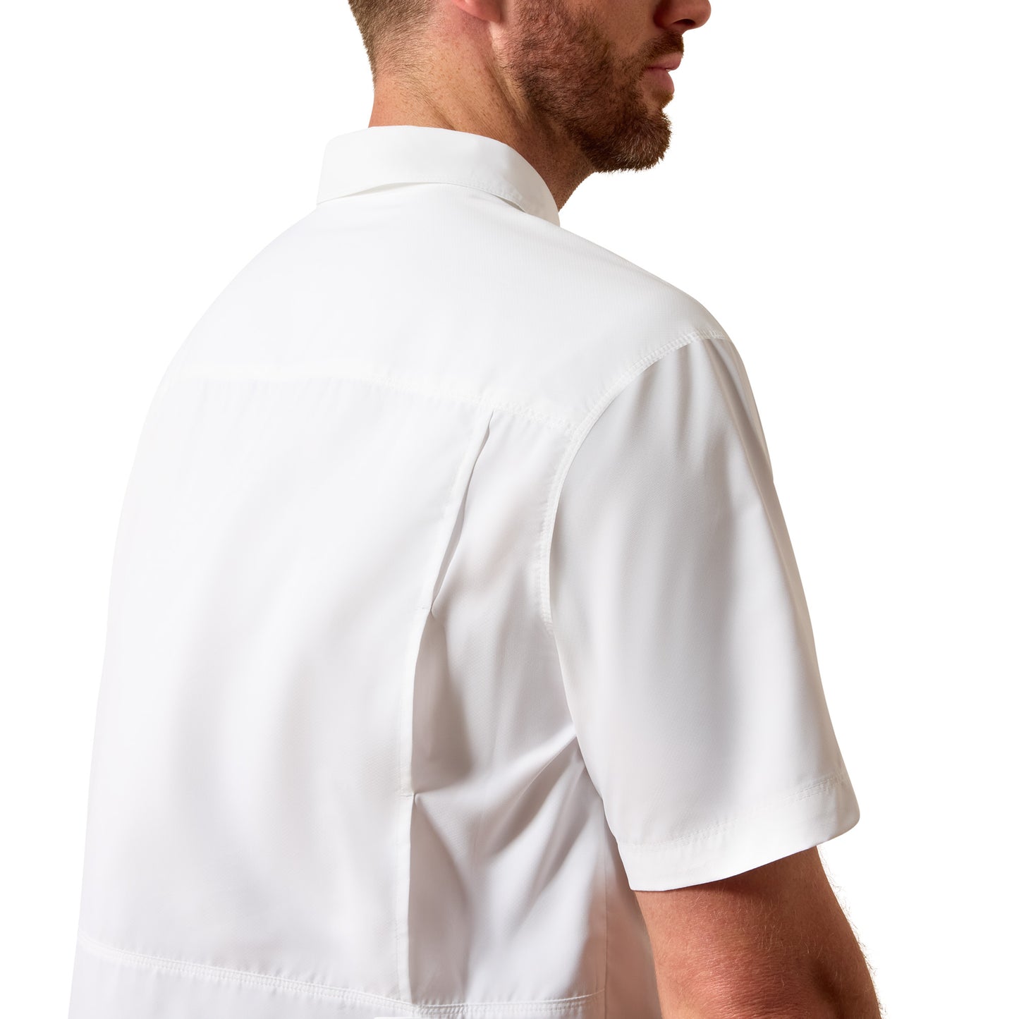 Ariat Men's VentTEK Outbound White Classic Fit Shirt 10081900